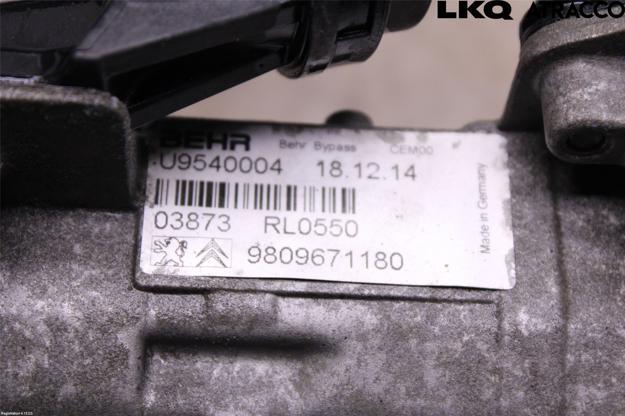 Landrover LAND ROVER RANGE ROVER EVOQUE (L538) 11-18 Avgaskylare