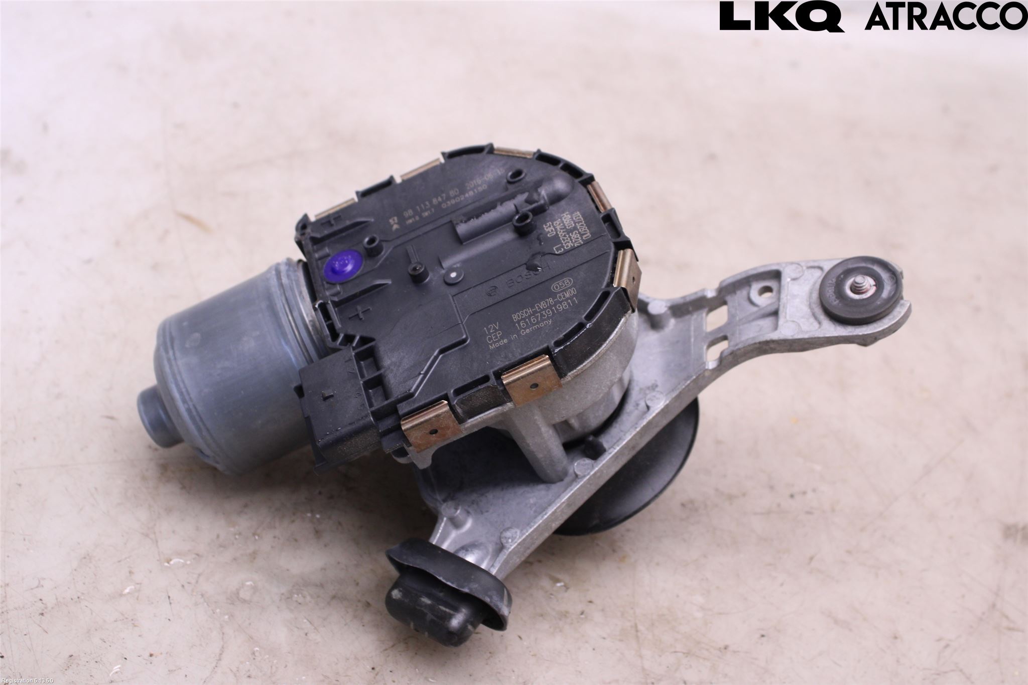 Citroen C4 GRAND PICASSO 14-18 Torkarmotor Vindruta