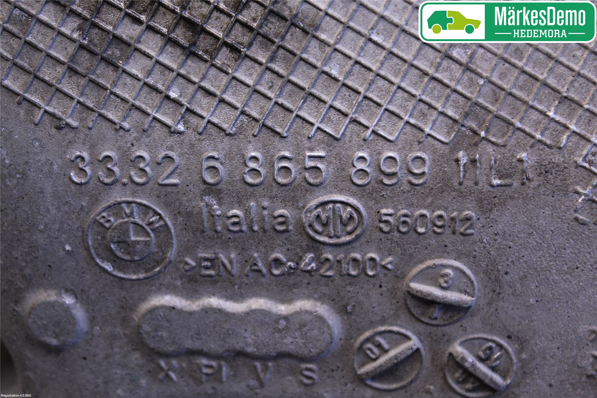 BMW 5 F10/F11/F18 09-17 Bärarm Bak Vänster