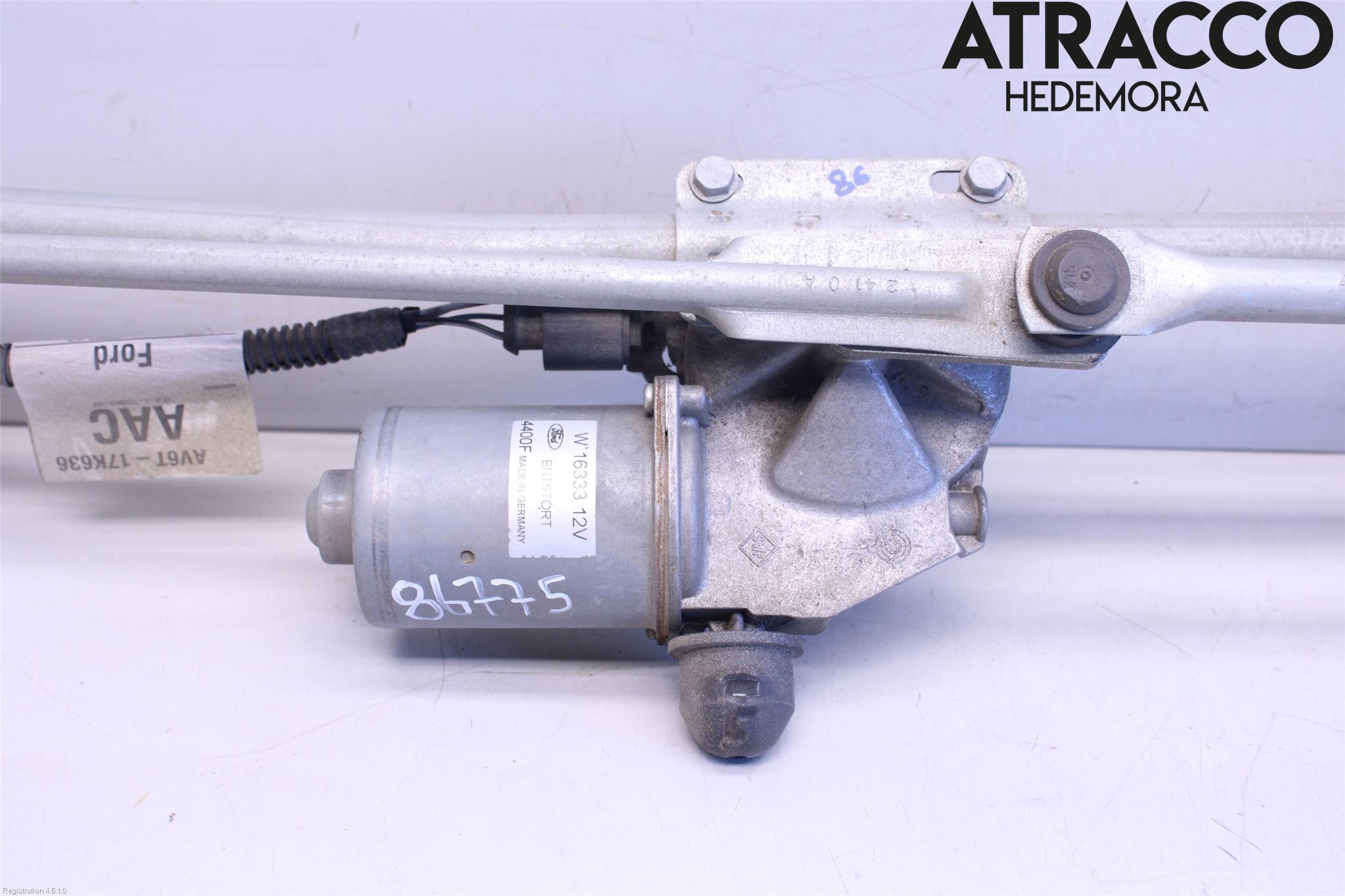 Ford GRAND C-MAX  11-14 Torkarmotor Vindruta