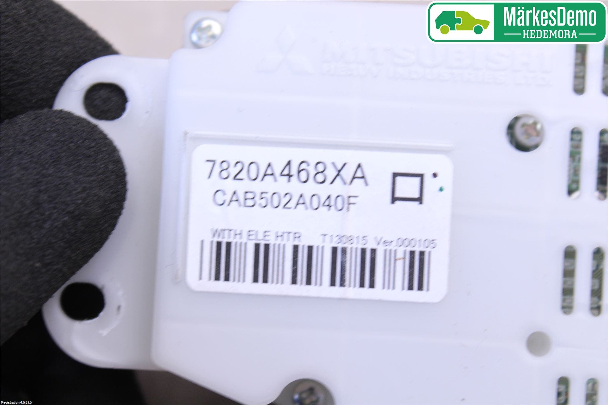 Mitsubishi OUTLANDER 13-21 Ac Styrenhet Ac Manöveren