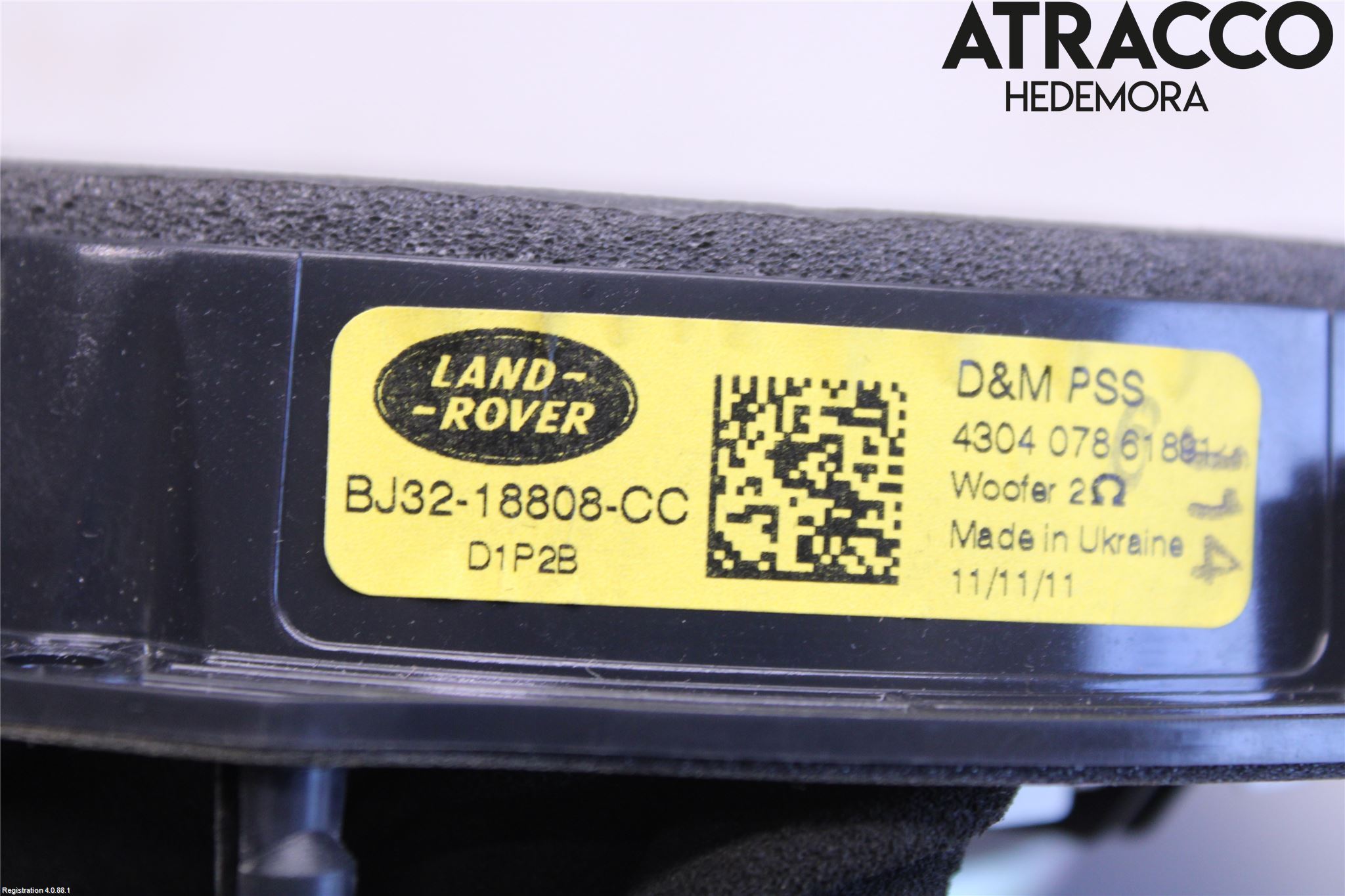 Landrover LAND ROVER RANGE ROVER EVOQUE (L538) 11-18 Högtalare