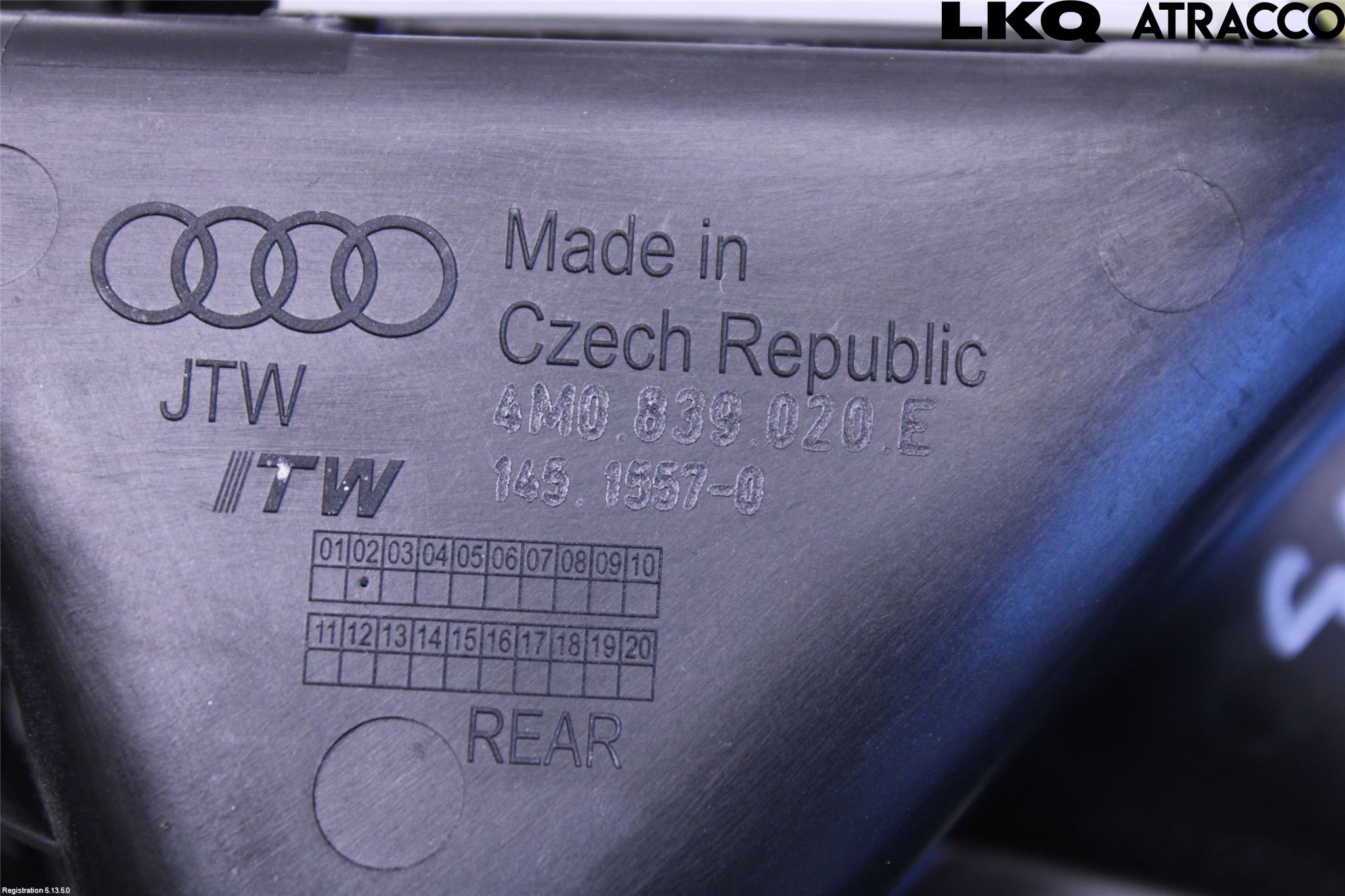 Audi Q7/SQ7 Dörrhandtag Inre Hö