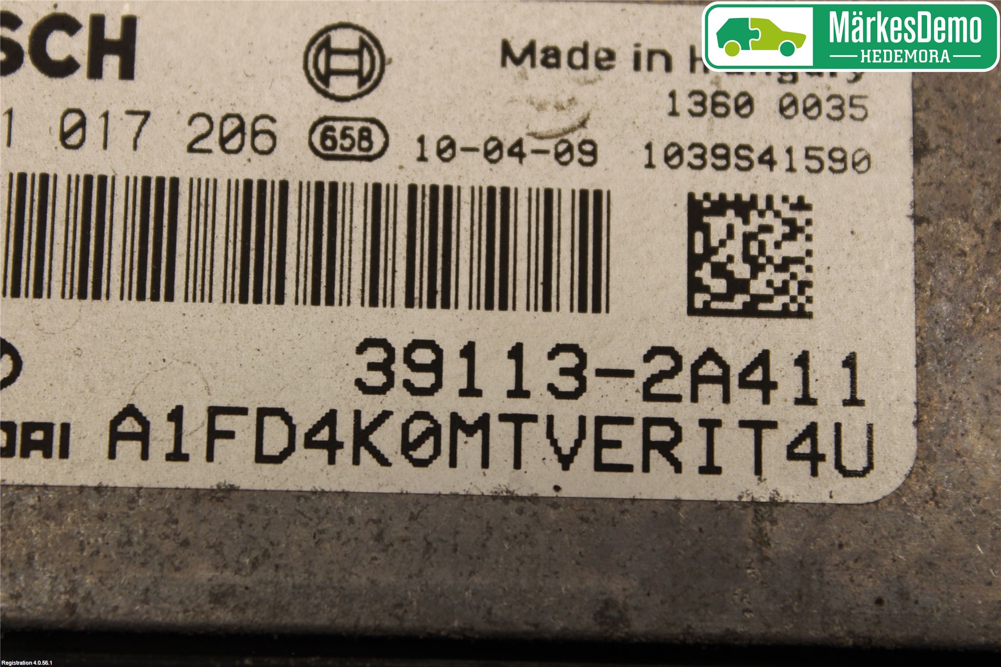 Hyundai i30 FD 07-12 Styrenhet Insprut Bensin