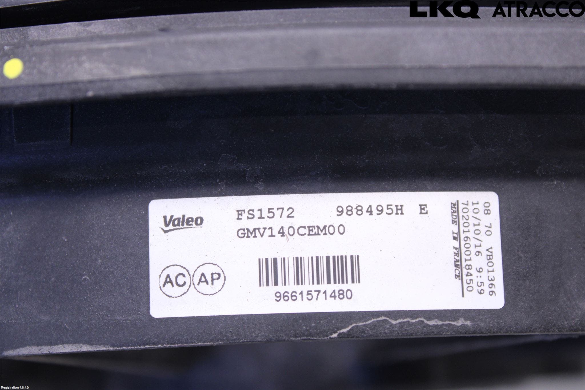 Citroen BERLINGO 08-18 Kylfläkt El