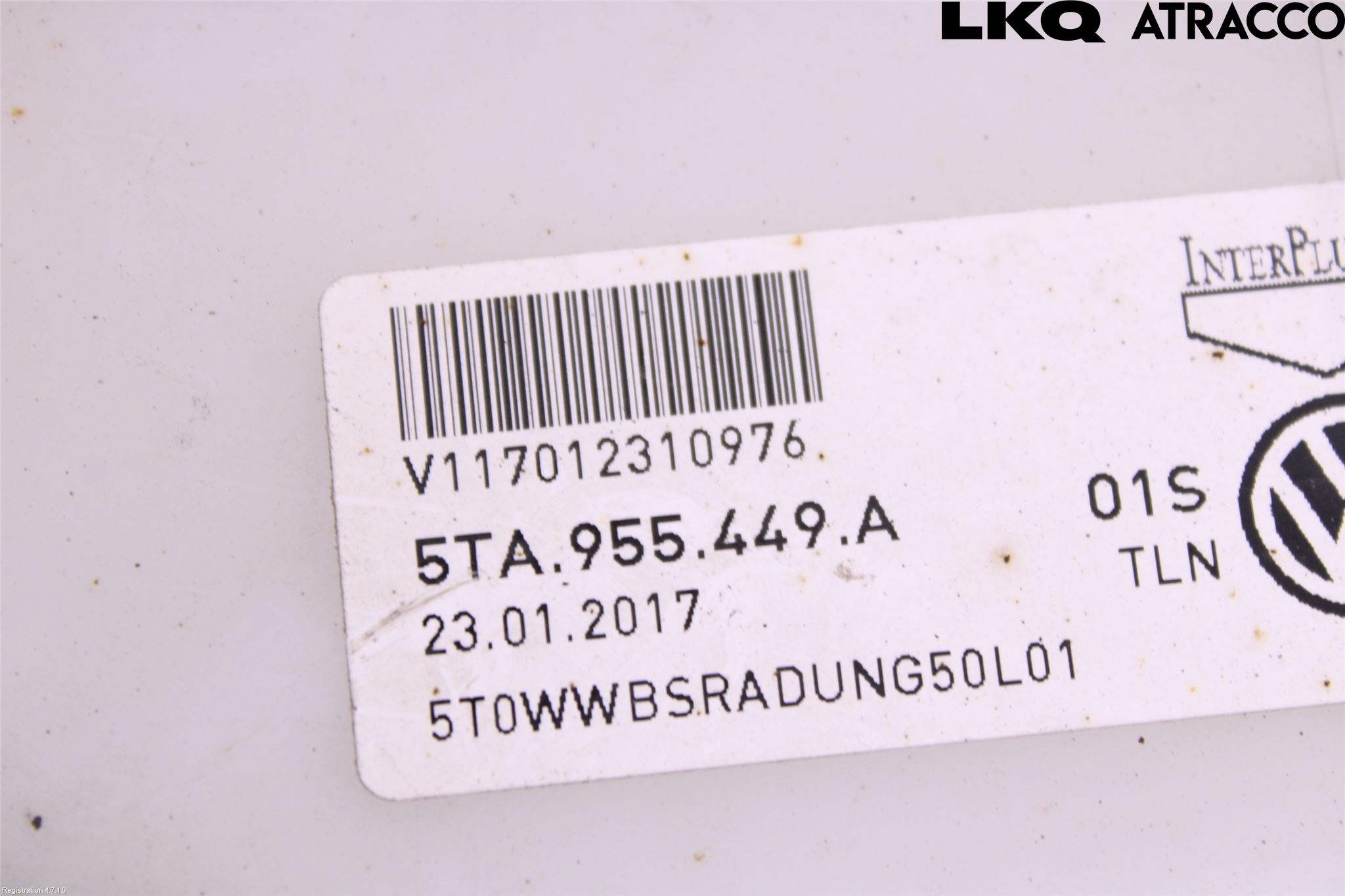 Volkswagen VW TOURAN 16- Spolartank Vindruta-Strål