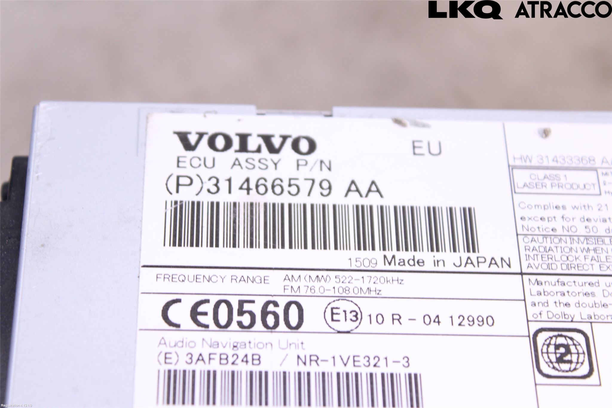 Volvo V60 CROSS COUNTRY 16-18 Radio