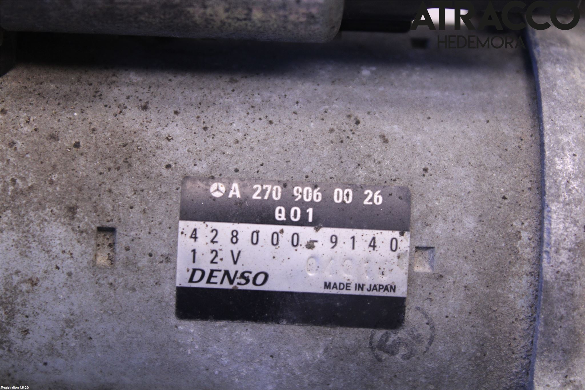 Mercedes-Benz MB A-KLASS (W176) 13-18 Startmotor Diesel