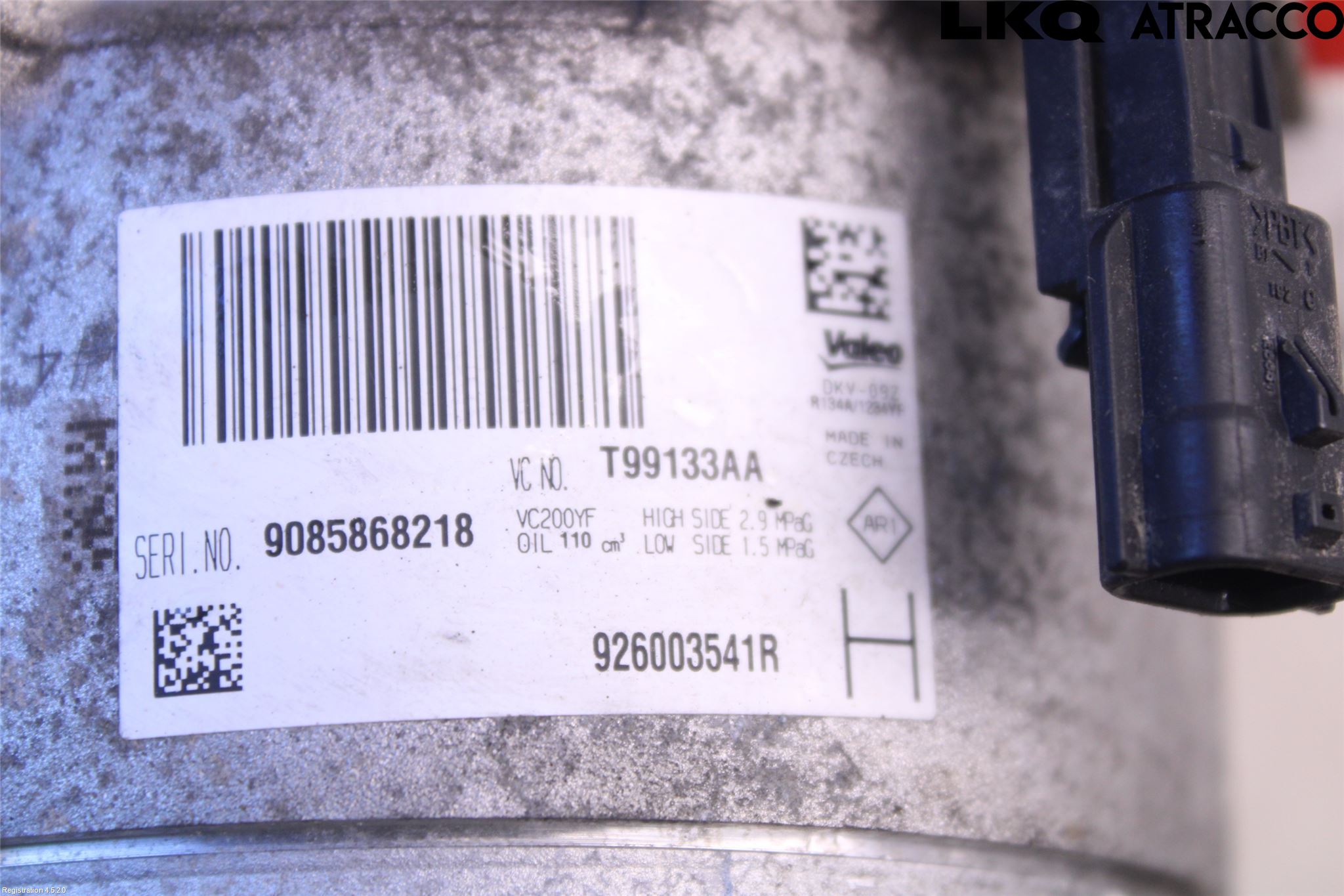 Dacia DUSTER 18-24 Ac Kompressor