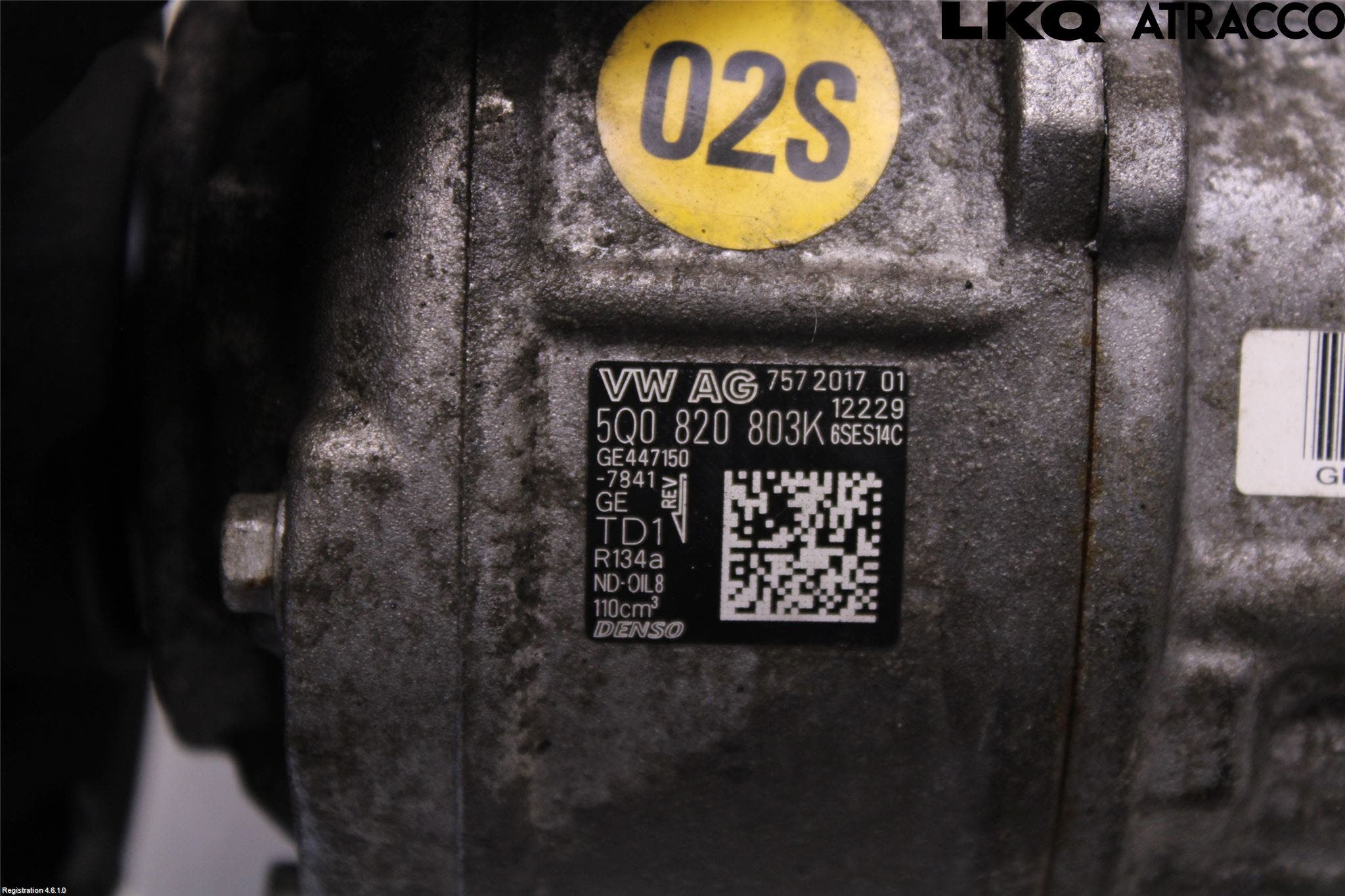 Volkswagen VW CADDY 16-20 Ac Kompressor