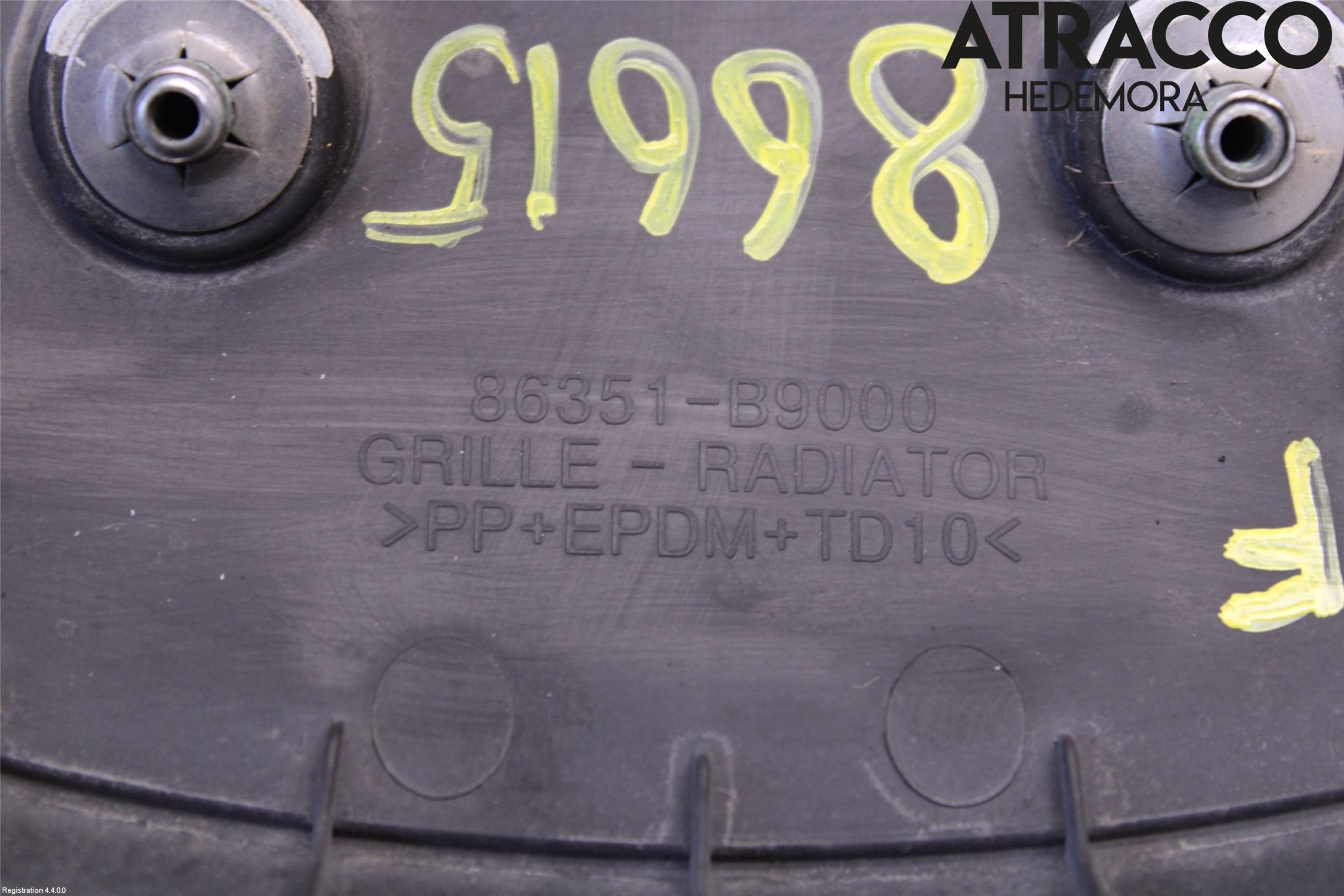 Hyundai i10 BA 14-16 Grill Komp