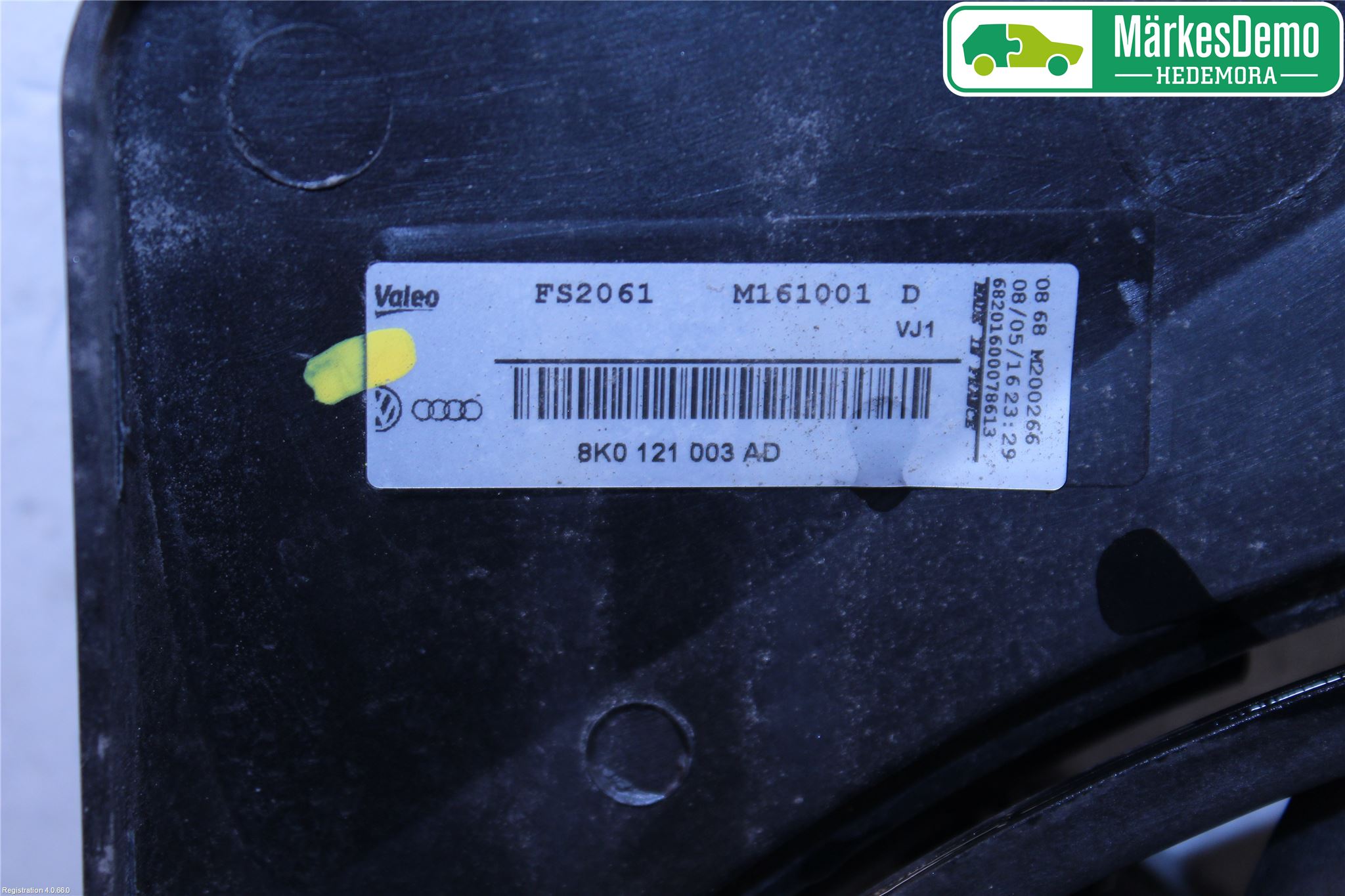 Audi A6/S6 4G 11-18 Kylfläkt El