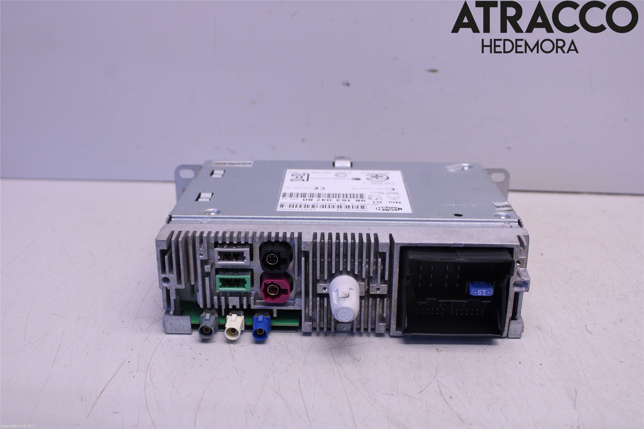 Citroen C4 GRAND PICASSO 14-18 Cd Radio - Multimediapanel