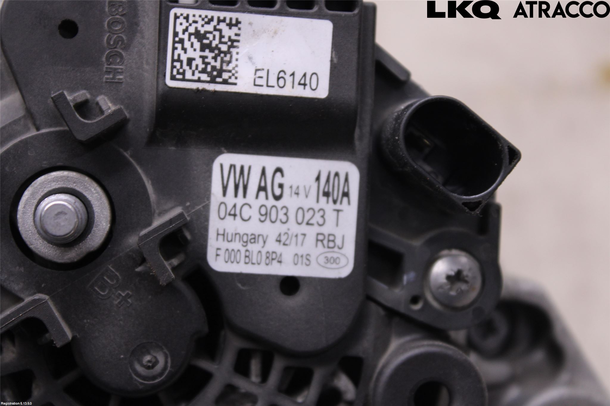 Volkswagen VW GOLF / E-GOLF VII 13-20 Generator