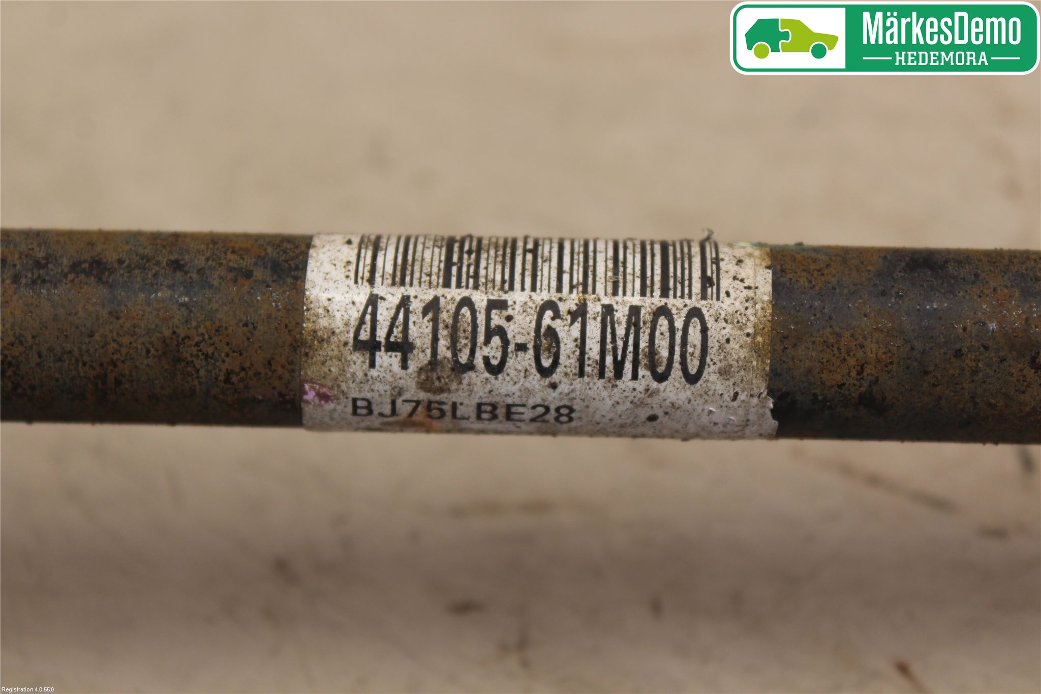 Suzuki SX4 S-CROSS 14-21 Drivaxel Bak Höger