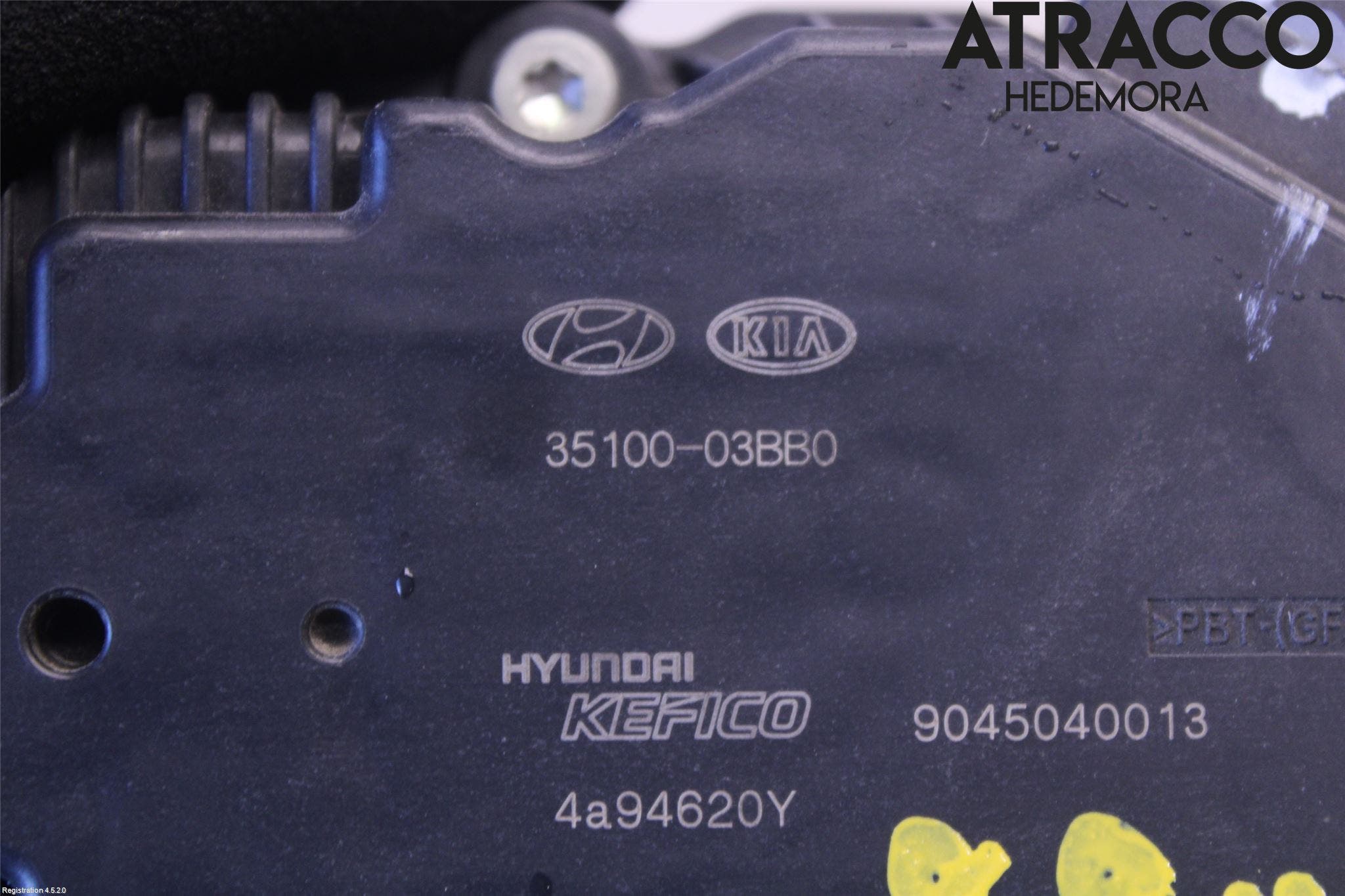 Kia PICANTO 17- Injspjällhus