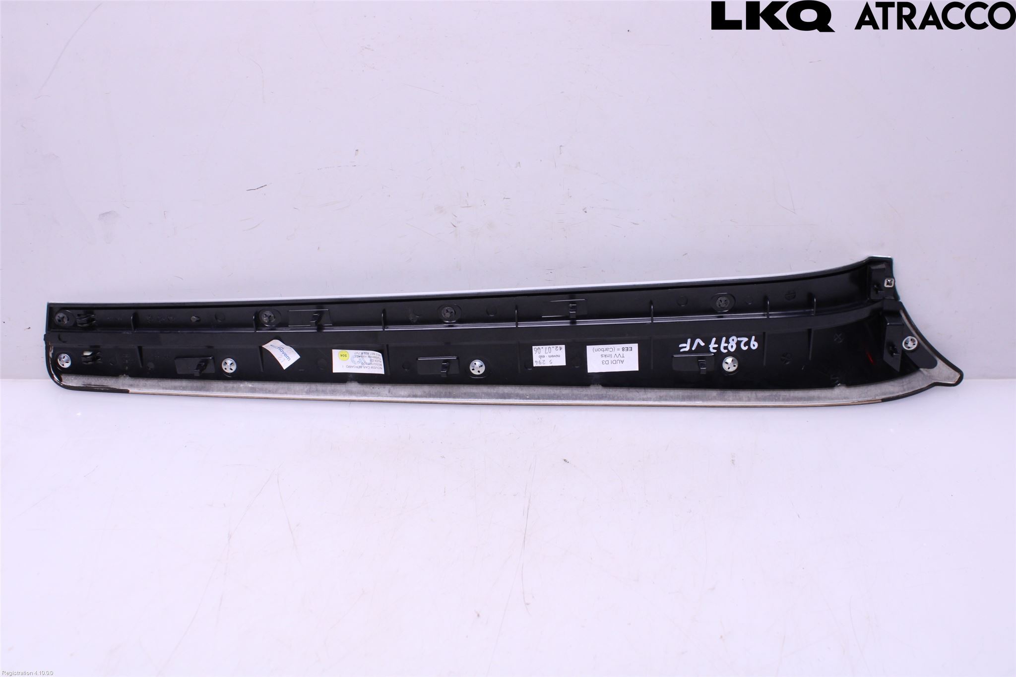 Audi A8/S8 4D 94-02 Dörrklädsel Inlägg-List Vä