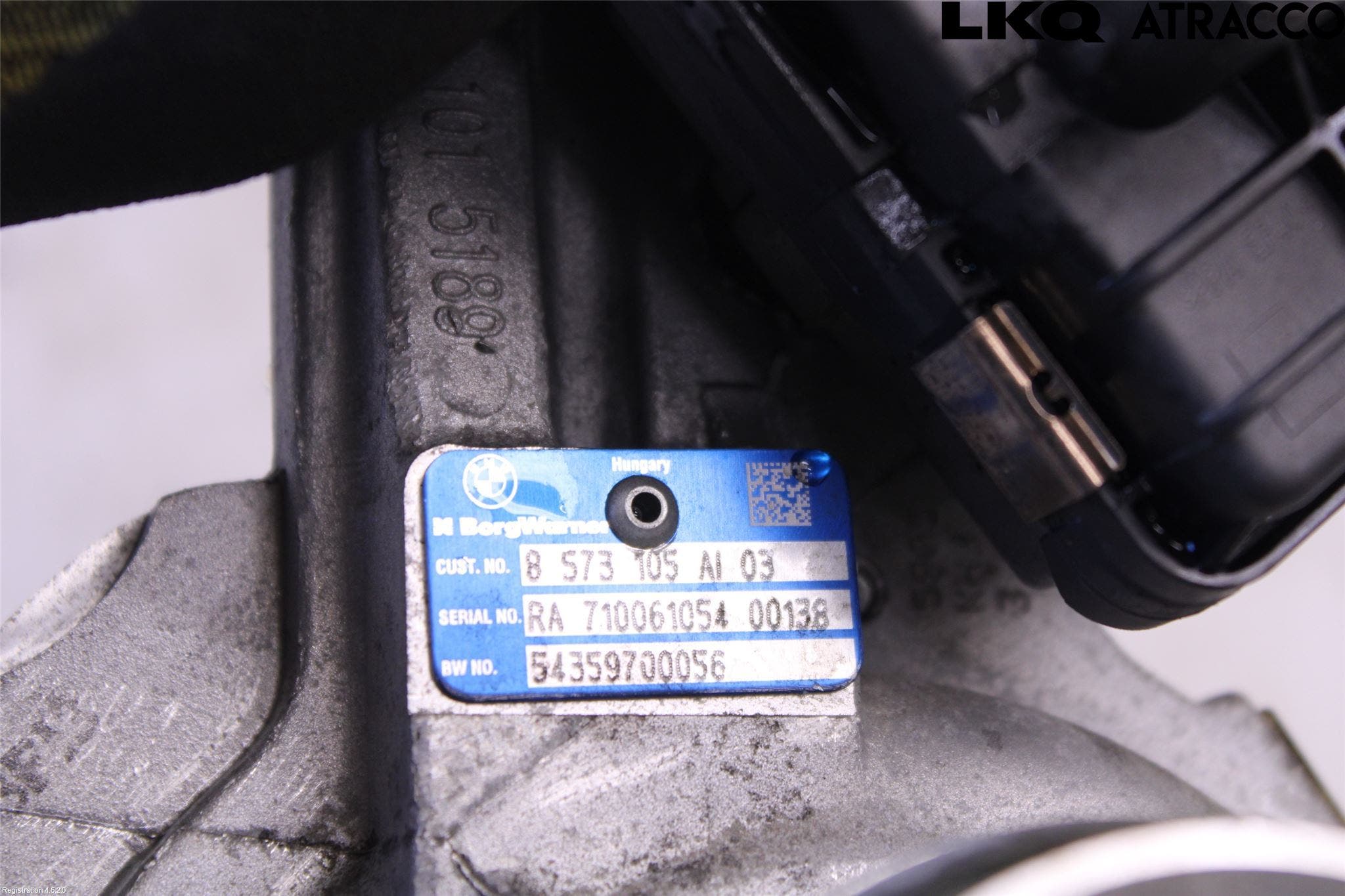 Mini COUNTRYMAN R60 11-16 Turboaggregat