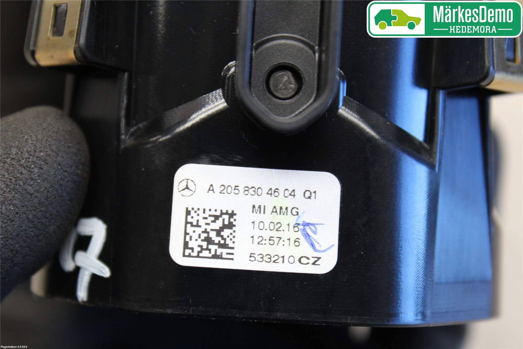 Opel ASTRA G 98-03 Defrosterkanal-Munstycke