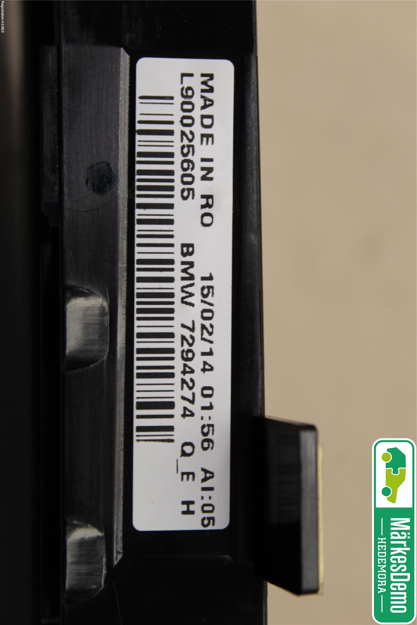 BMW 3 GT F34 13-19 Bromsljus Bakruta