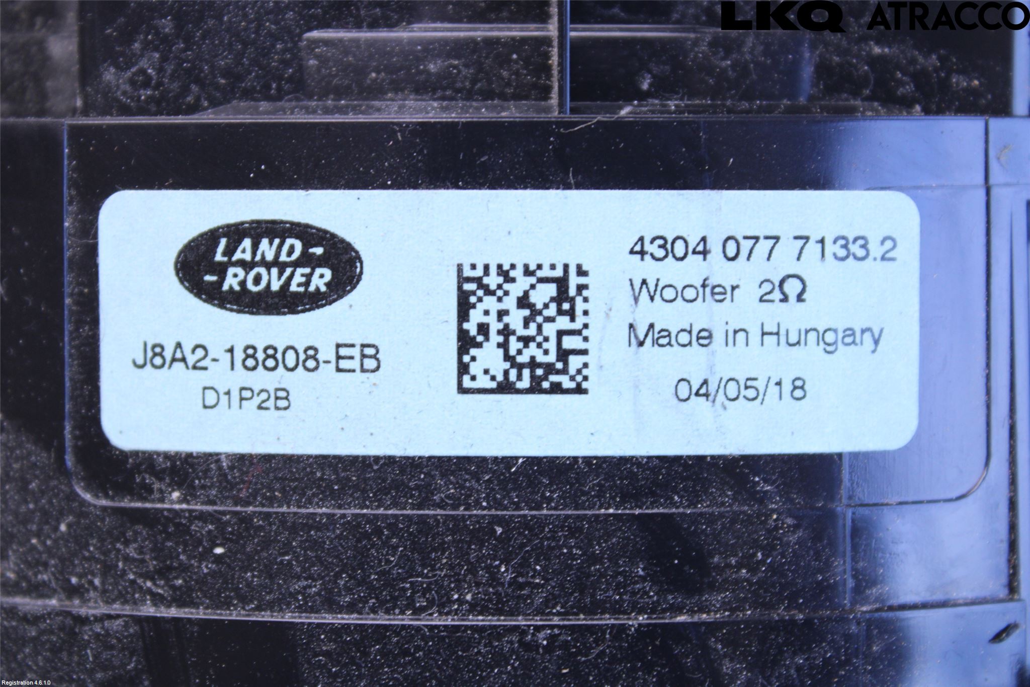 Landrover RANGE ROVER VELAR (L560) 17- Högtalare