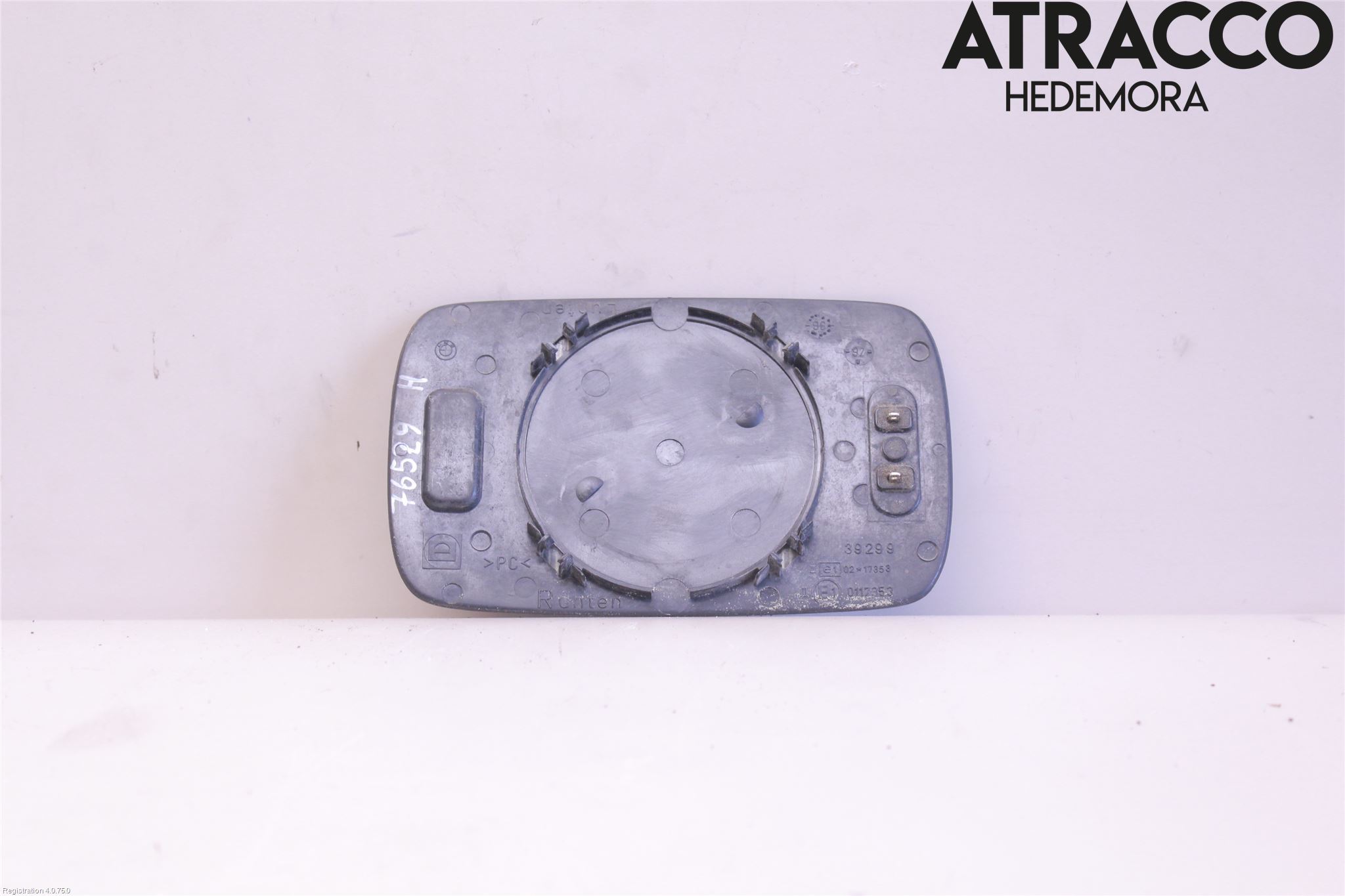 BMW 5 E39 95-04 Spegelglas Hö