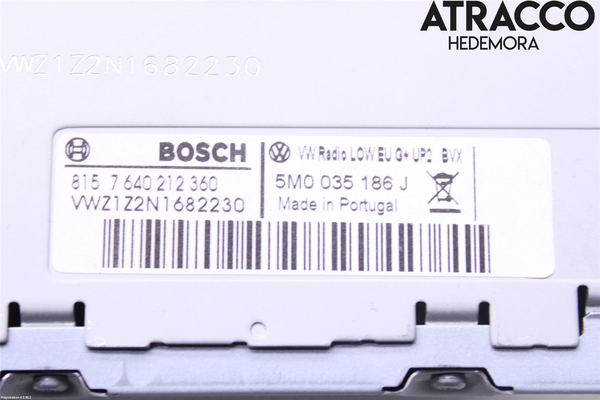 Volkswagen VW TRANSP/CARAVELLE (T5) 04-15 Cd Radio - Multimediapanel