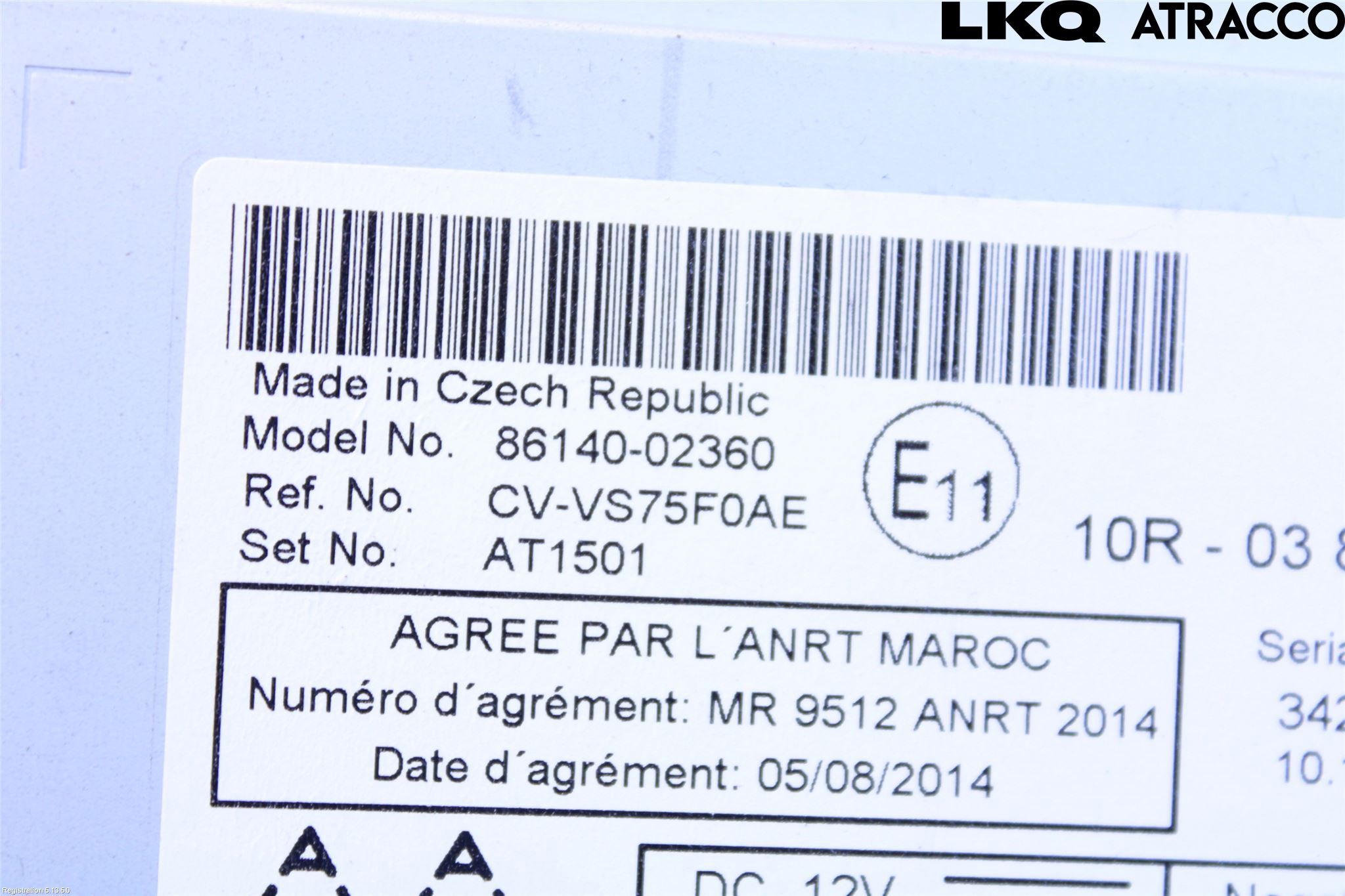 Toyota AURIS 13-19 Cd Radio - Multimediapanel