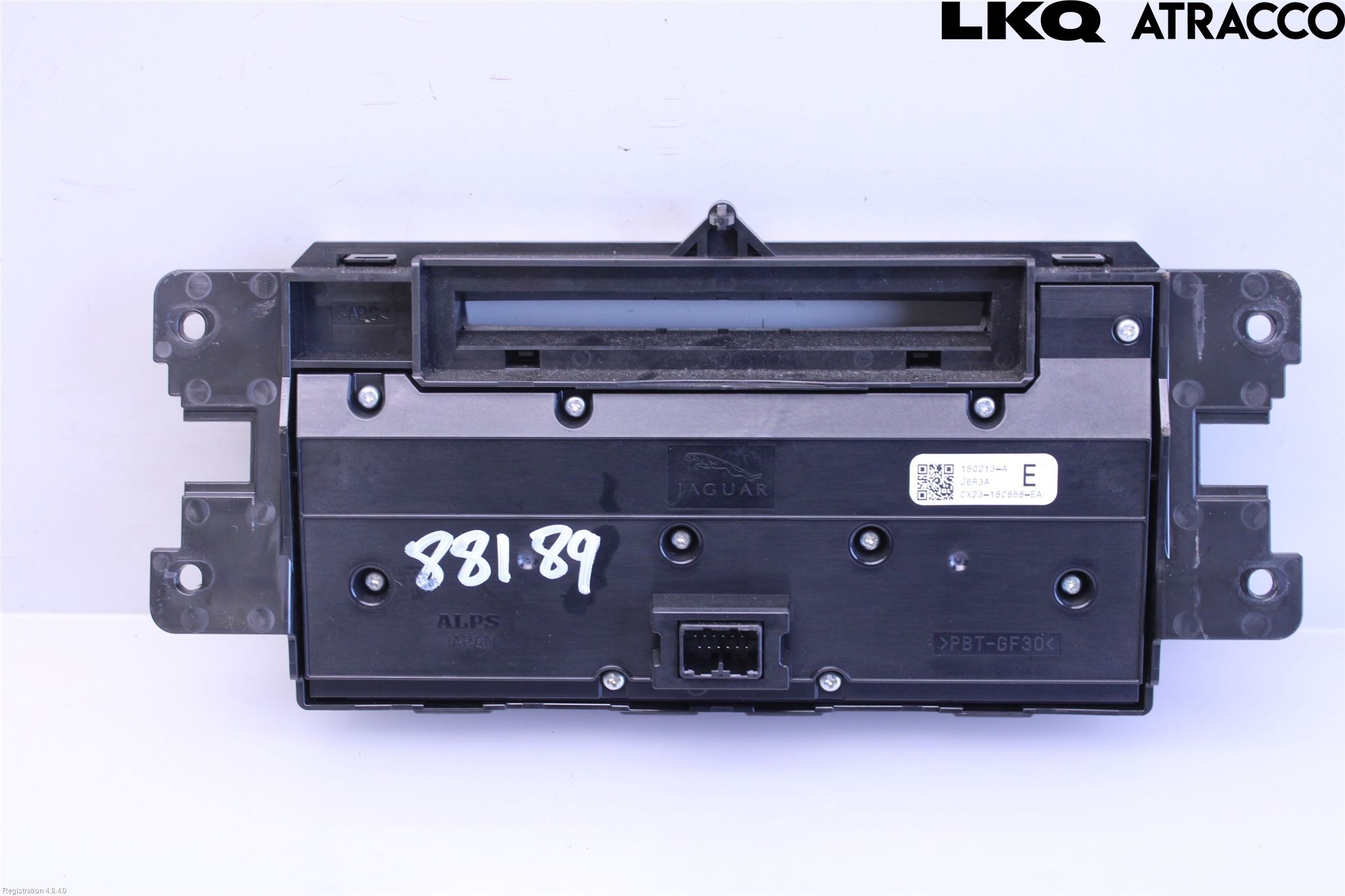 Jaguar XF 08-15 Ac Styrenhet Ac Manöveren