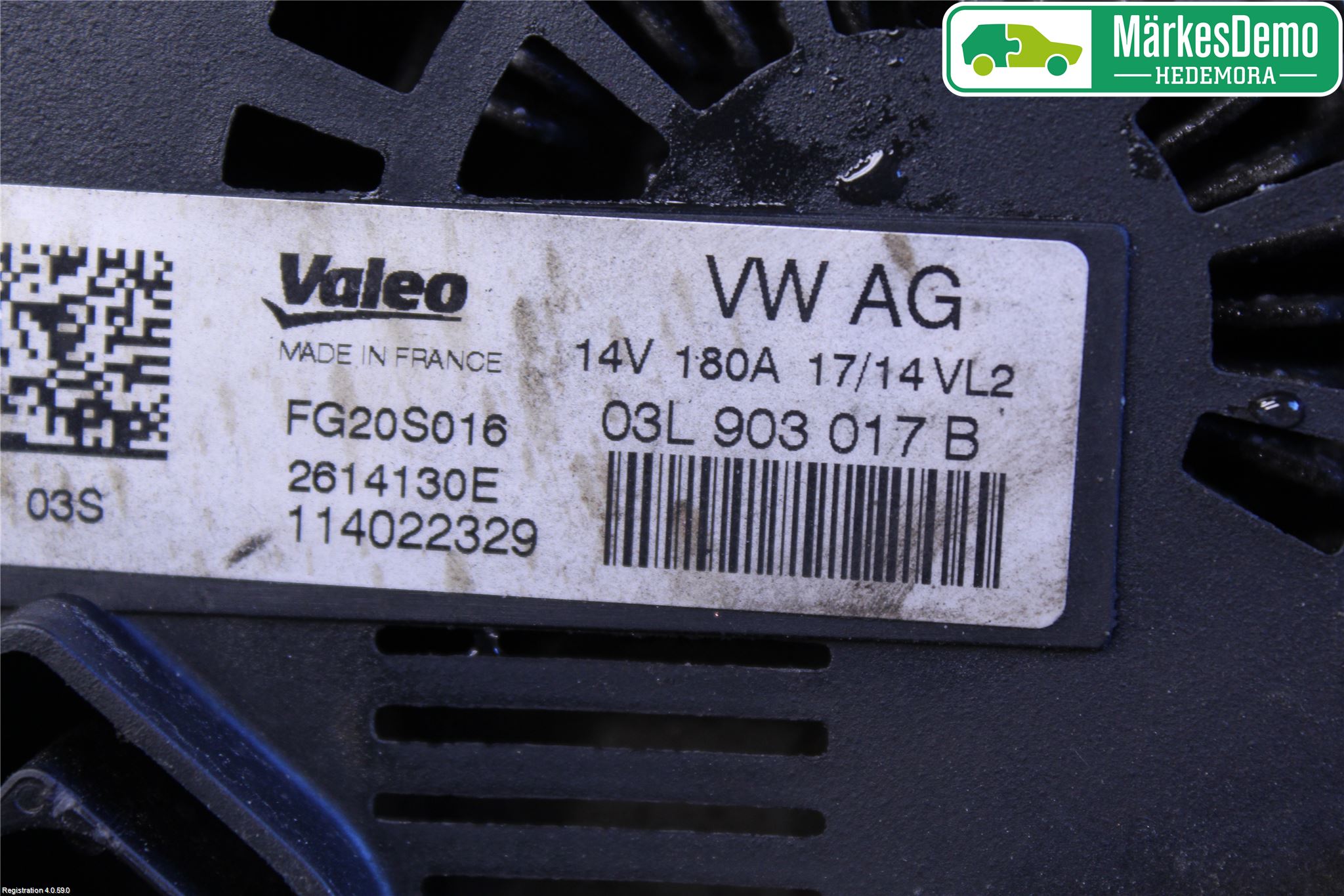 Audi Q5 09-16 Generator