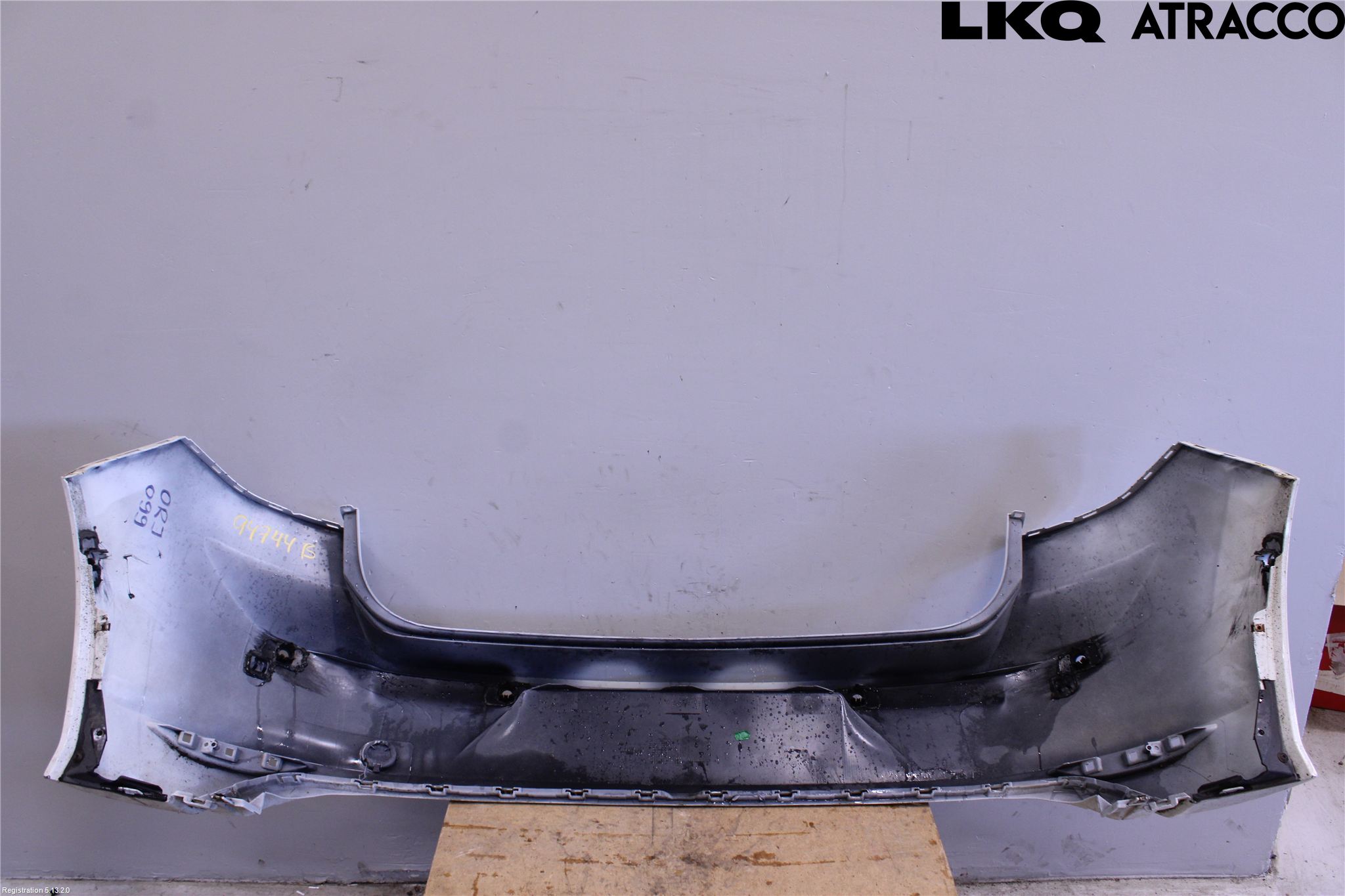 Volkswagen VW GOLF / E-GOLF VII 13-20 Stötfångarbeklädnad Bak