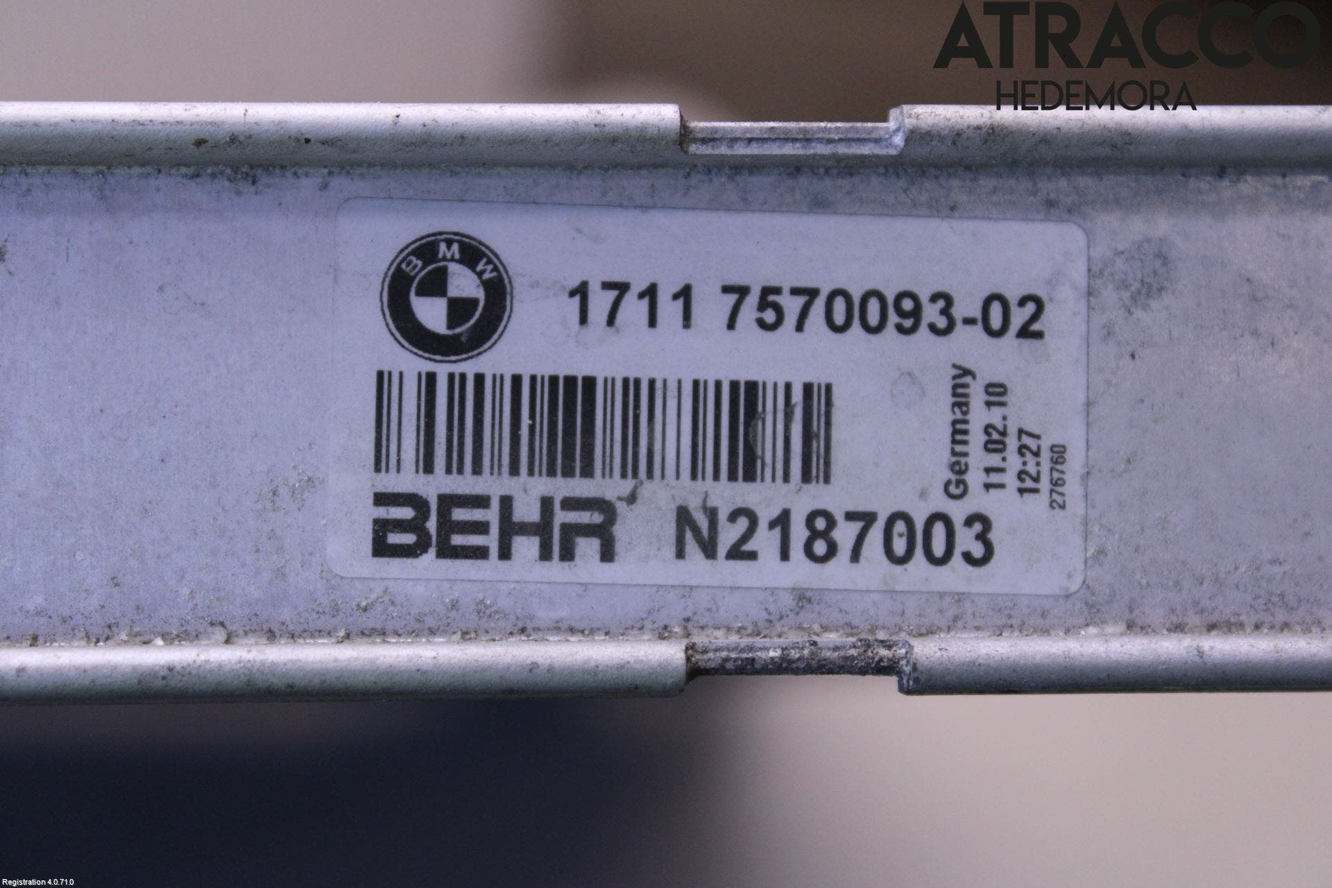 BMW 7 F01/02/03/04 09-15 Kylare Aut