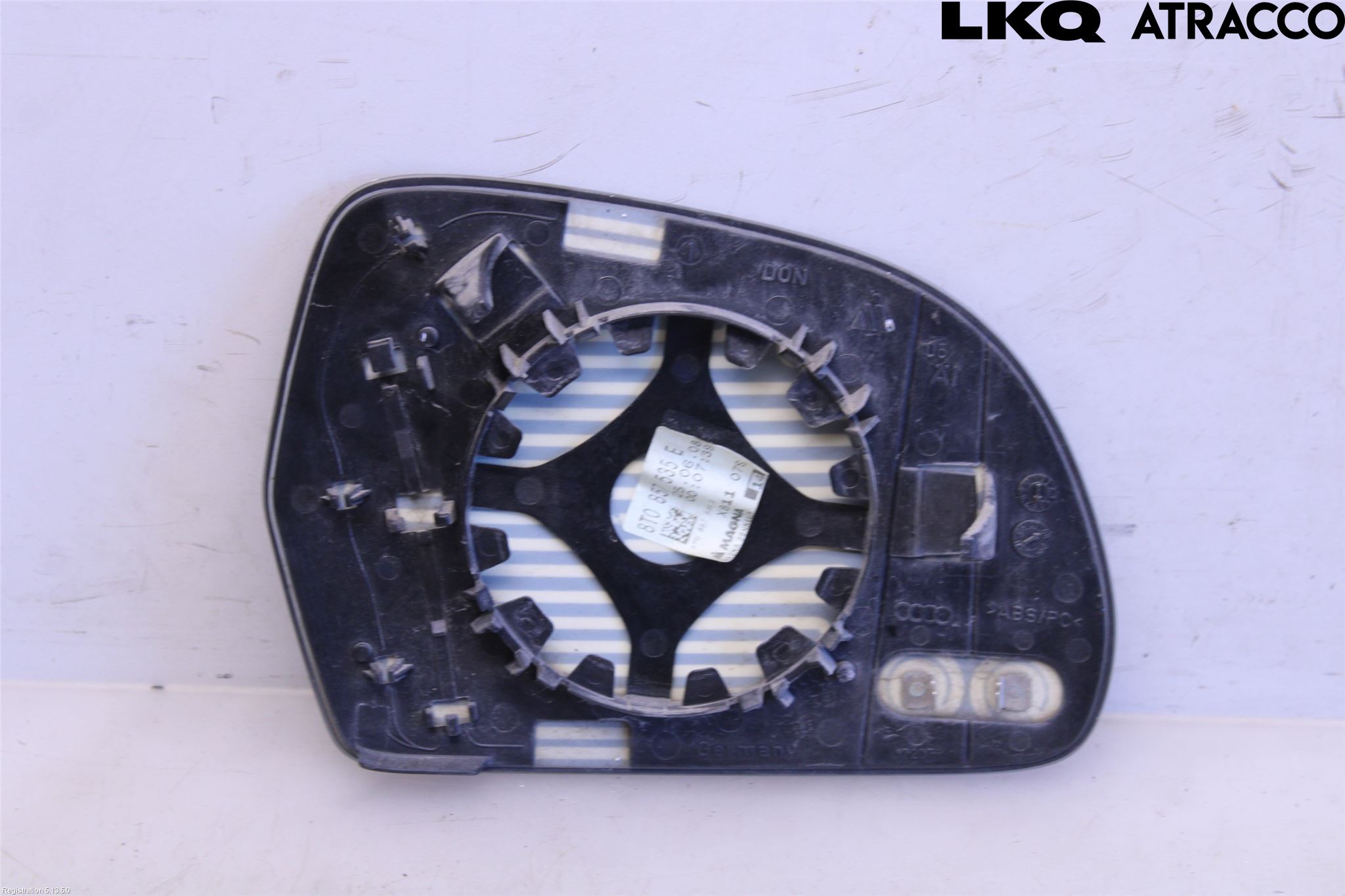 Audi A4/S4 08-11 Spegelglas Vä