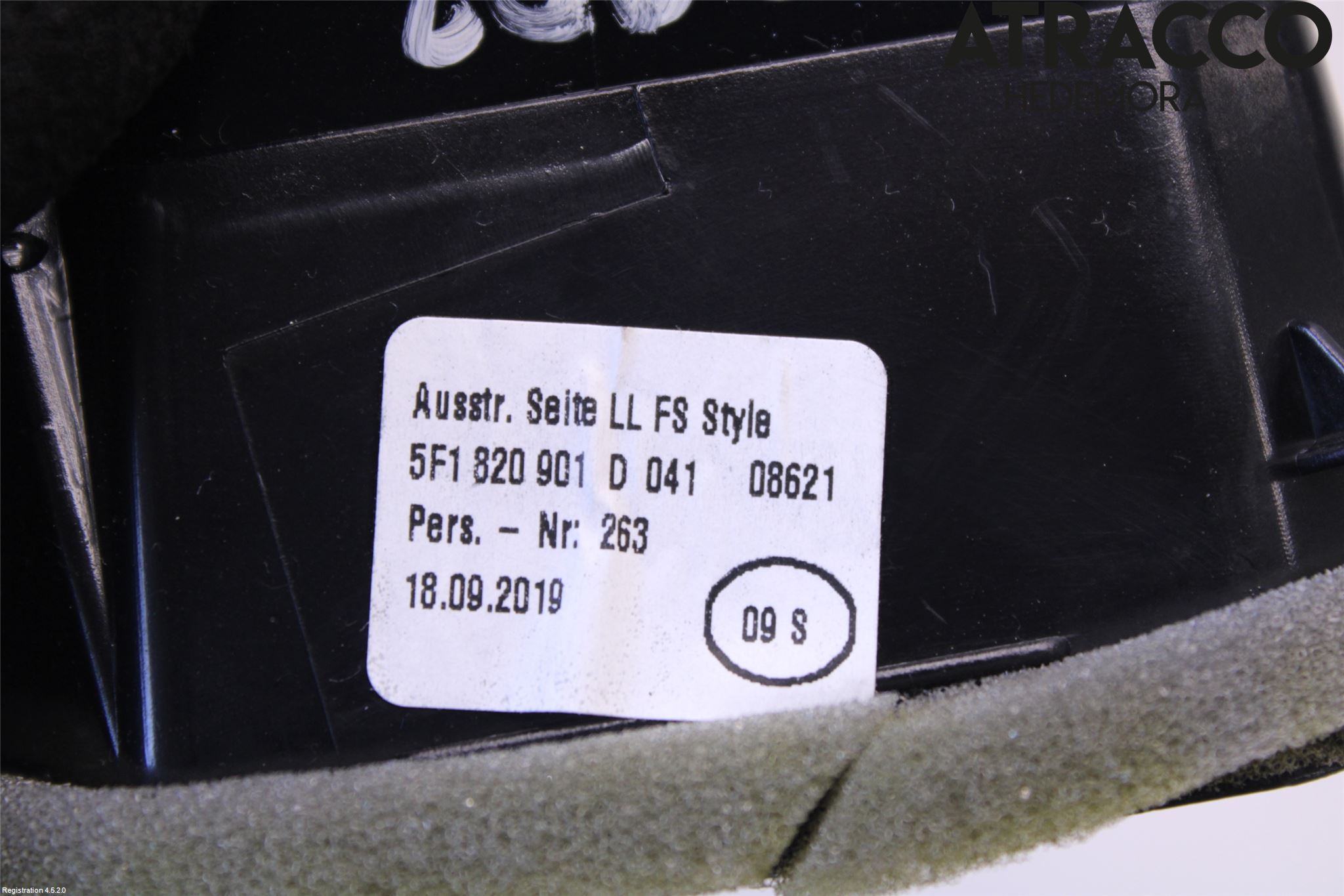 Seat LEON 13-20 Defrosterkanal-Munstycke