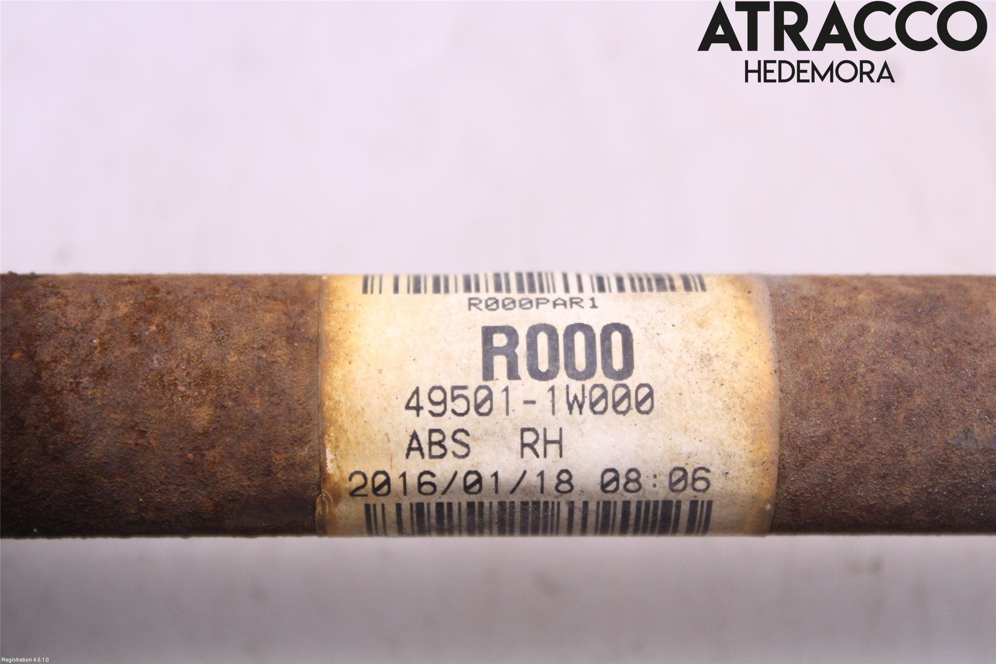 Kia RIO 12-16 Drivaxel Fram Höger