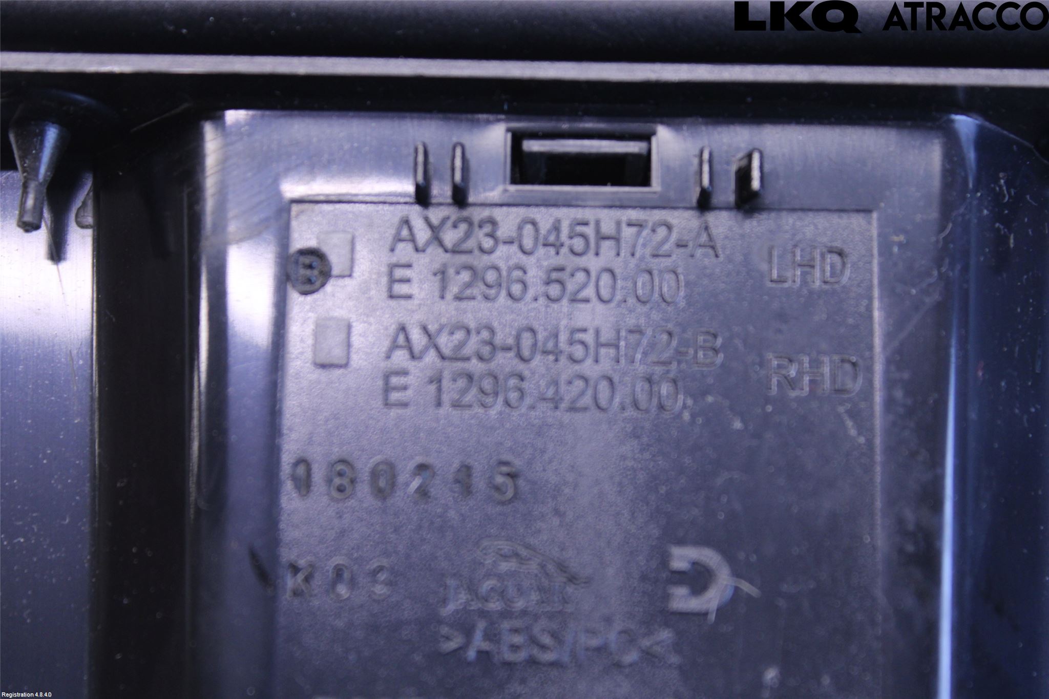 Jaguar XF 08-15 Instrumentbräda Förvaringsfack