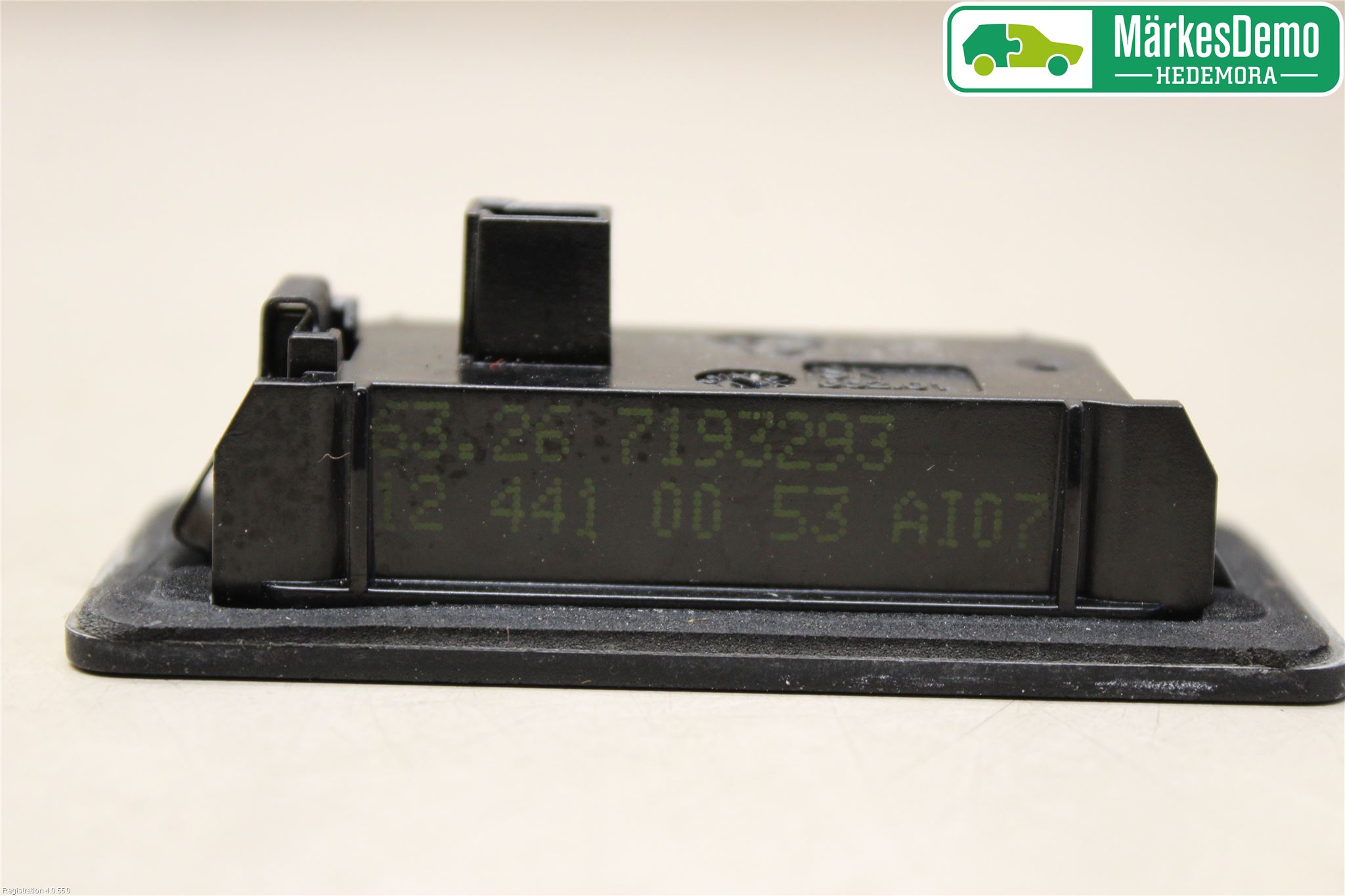 BMW 5 F10/F11/F18 09-17 Skylt Belysning