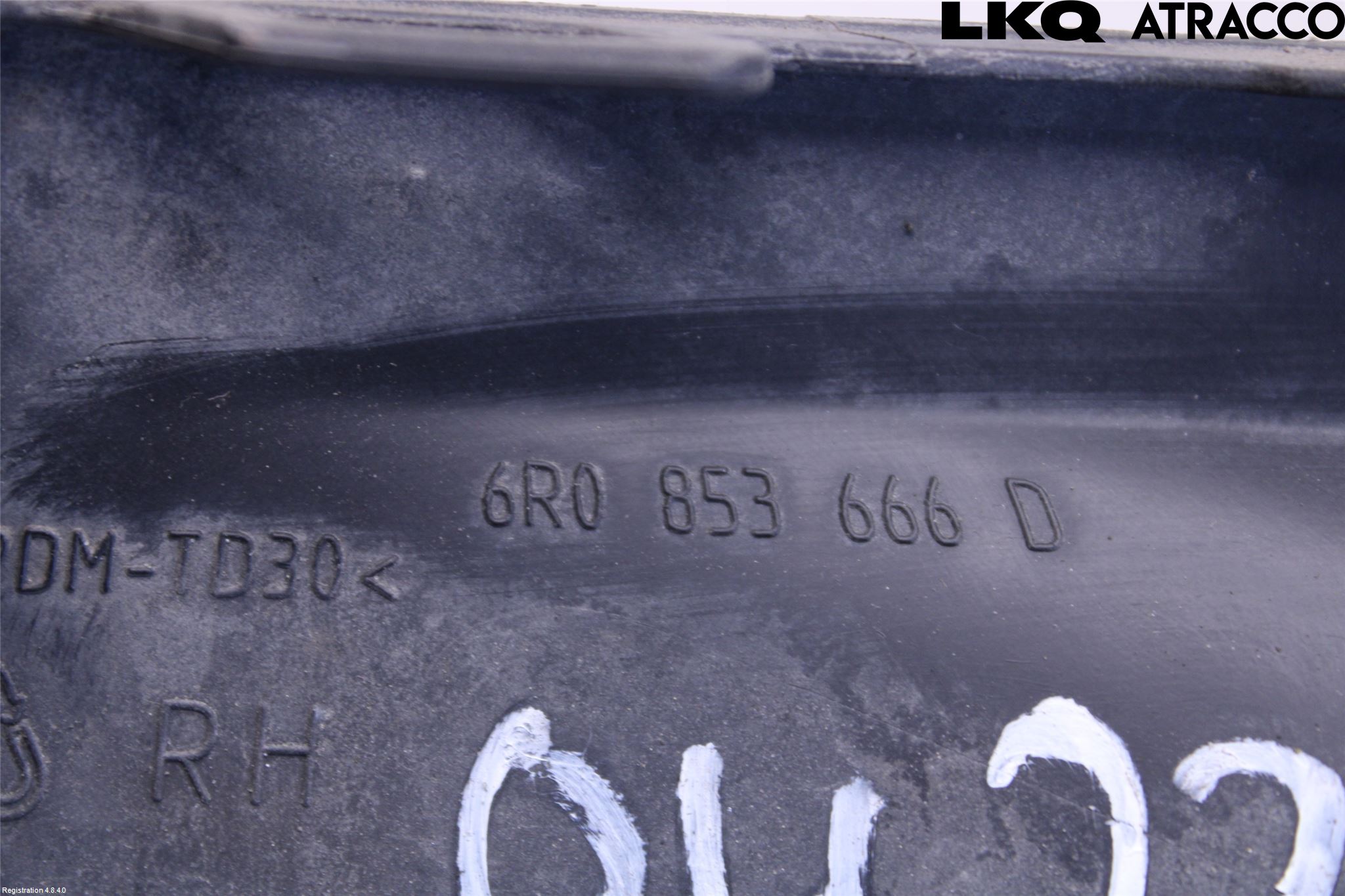 Volkswagen VW POLO 10-17 Dimljussarg Fram