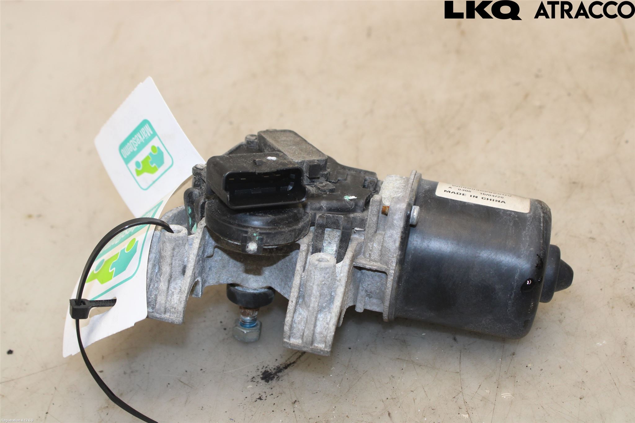 Opel MOKKA 13-20 Torkarmotor Vindruta