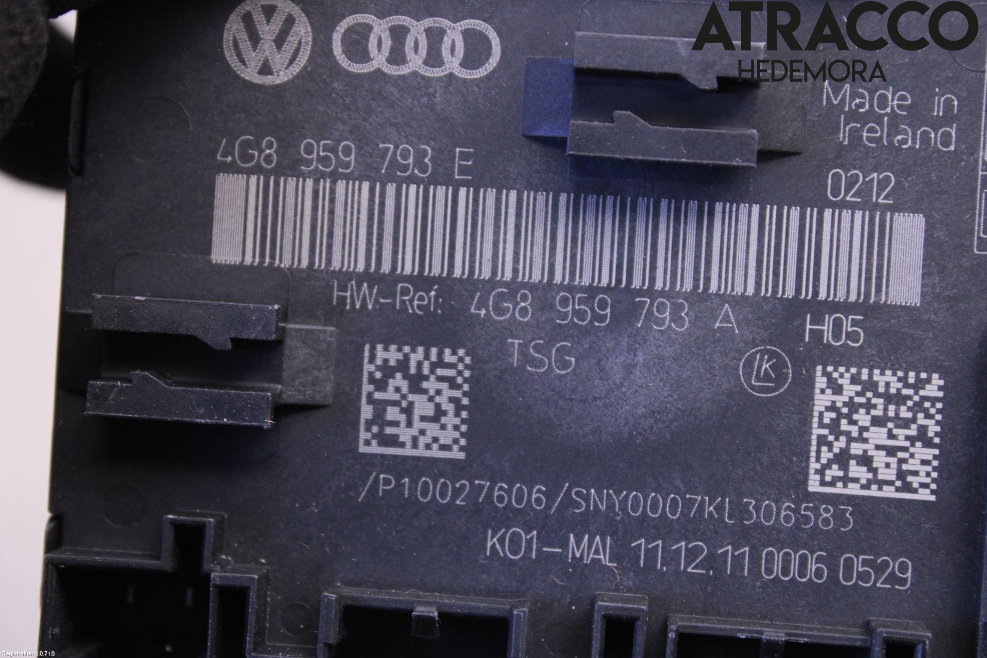 Audi A6/S6 4G 11-18 Styrenhet Dörr