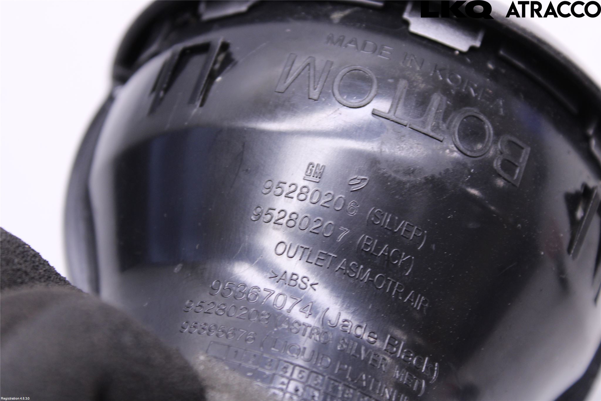 Chevrolet TRAX Defrosterkanal-Munstycke