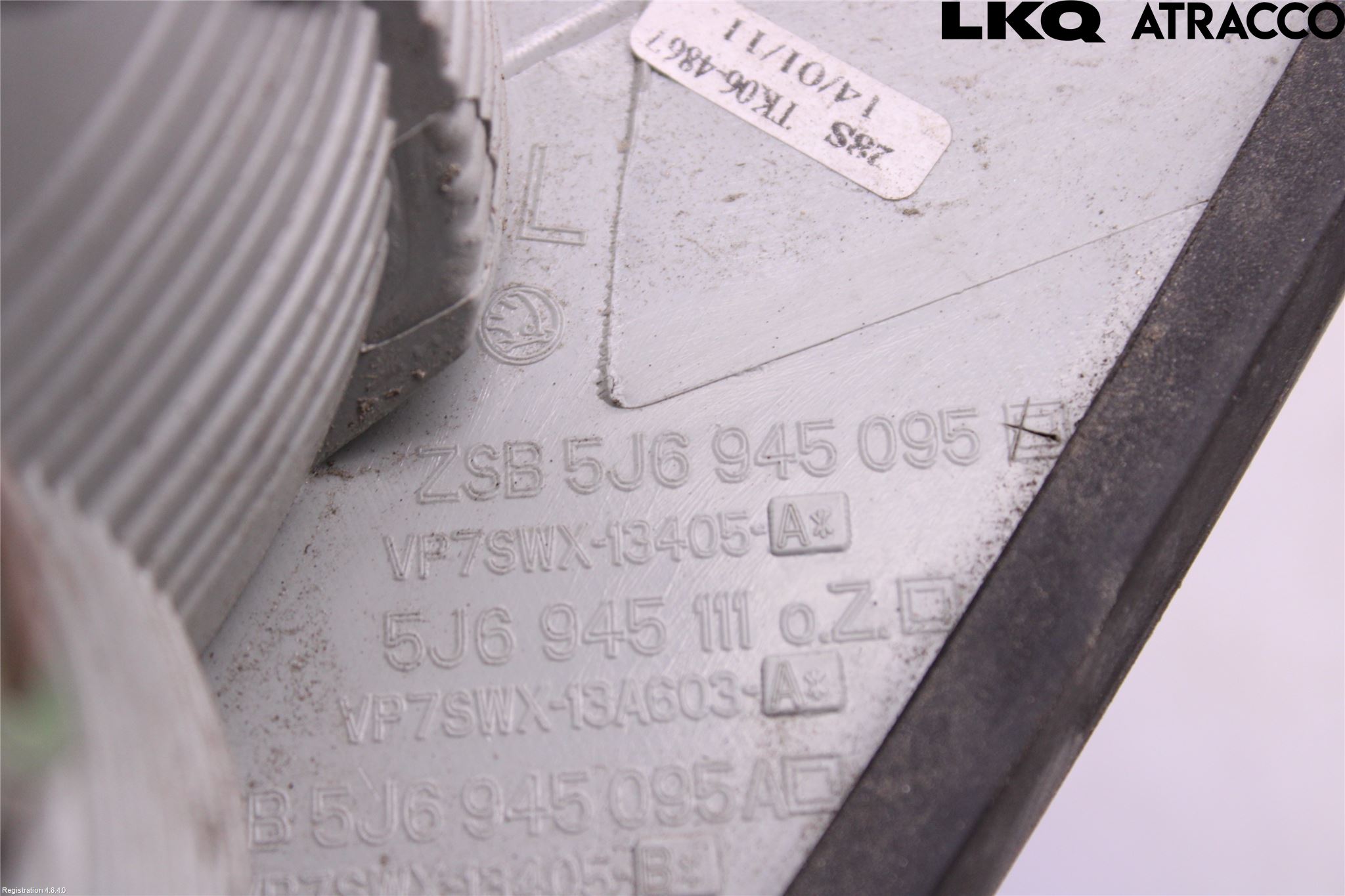 Skoda FABIA 07-14 Bakljus Vänster