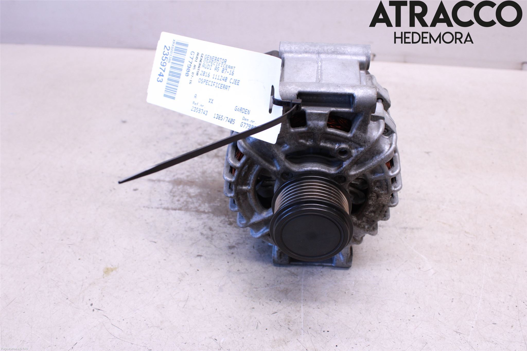 Audi A5 07-16 Generator