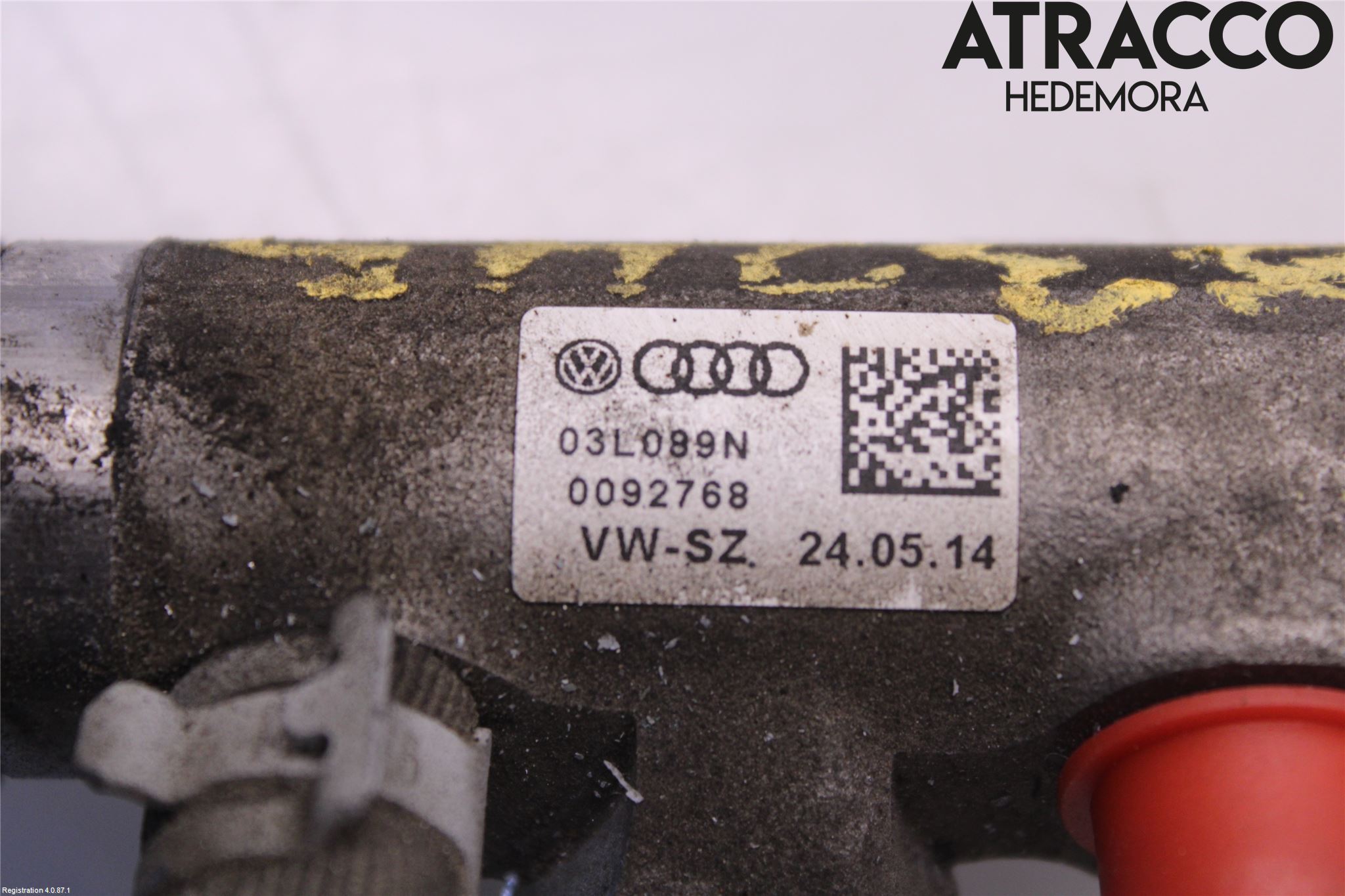 Volkswagen VW PASSAT 11-14 Inj. Fuelrail