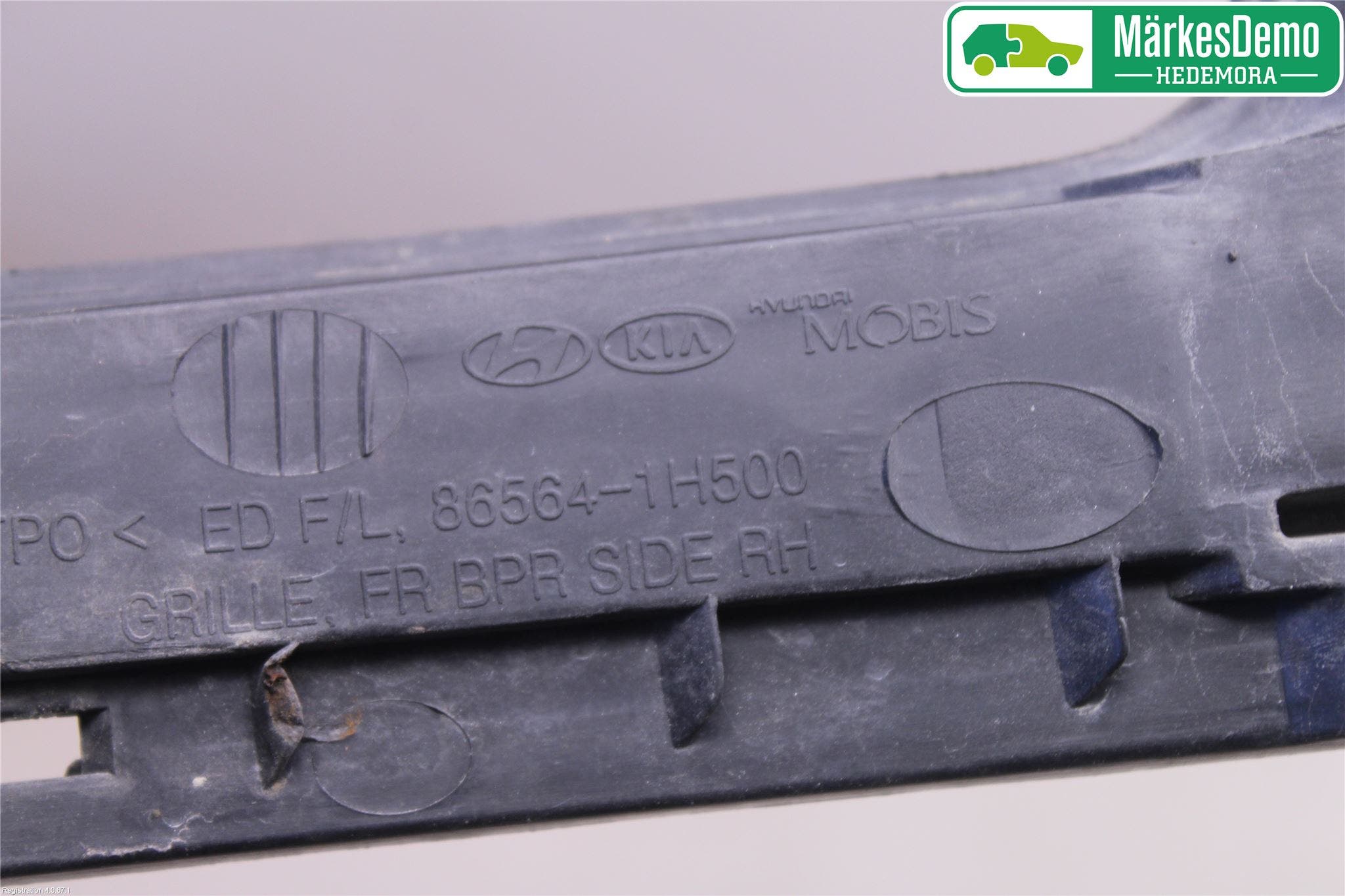 Kia CEED 06-12 Dimljussarg Fram