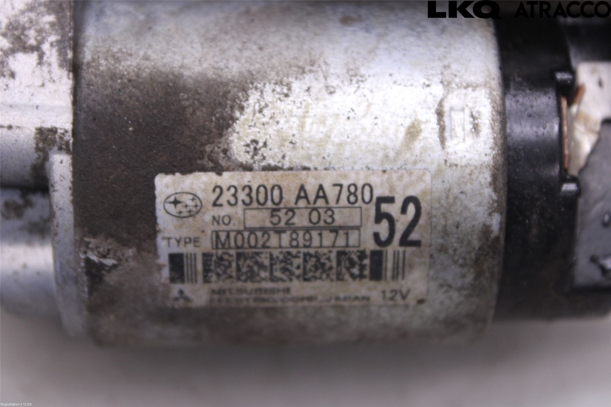 Subaru OUTBACK 15-20 Startmotor Diesel