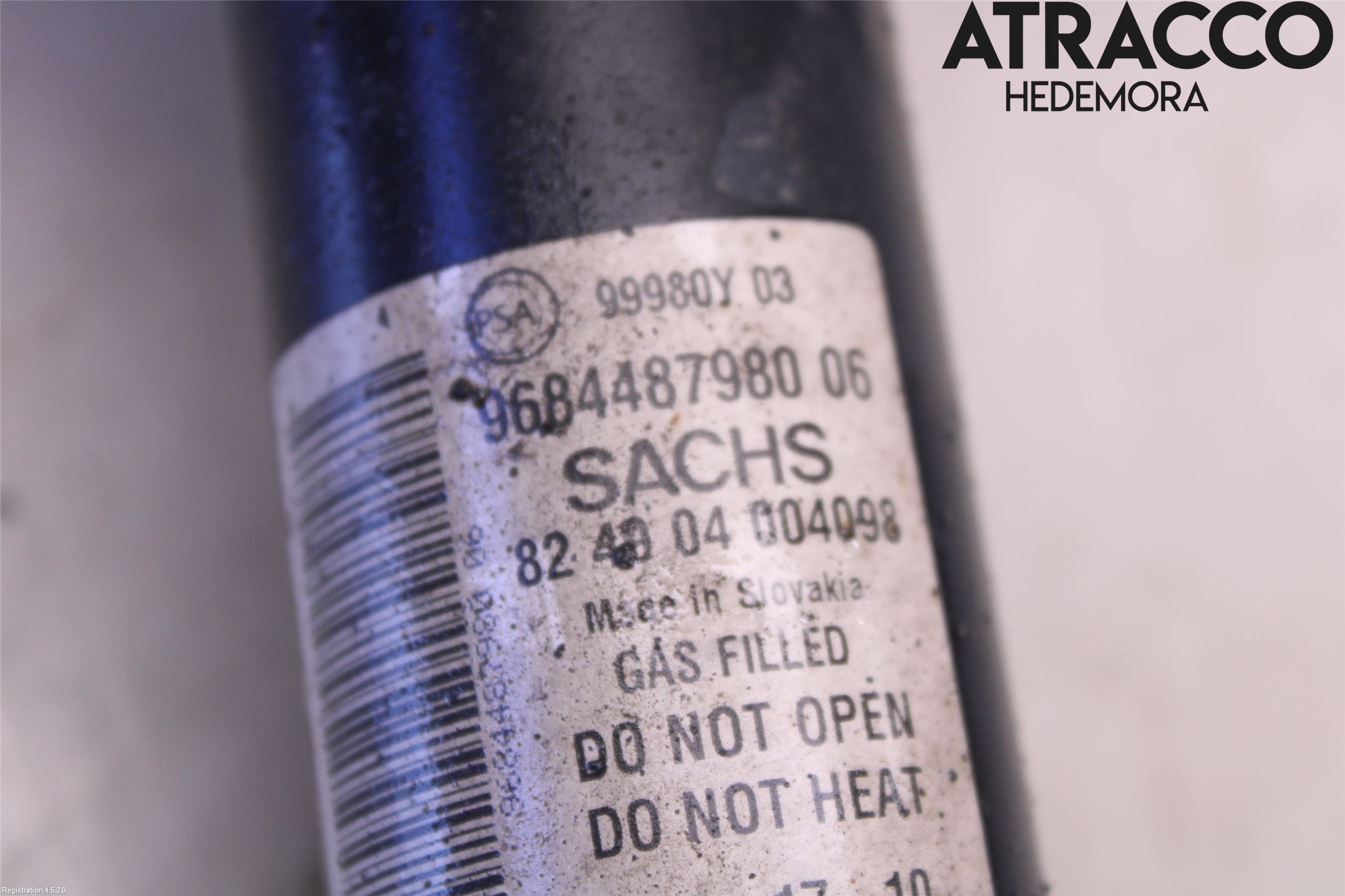 Citroen BERLINGO 08-18 Fjäderben Fram Vänster