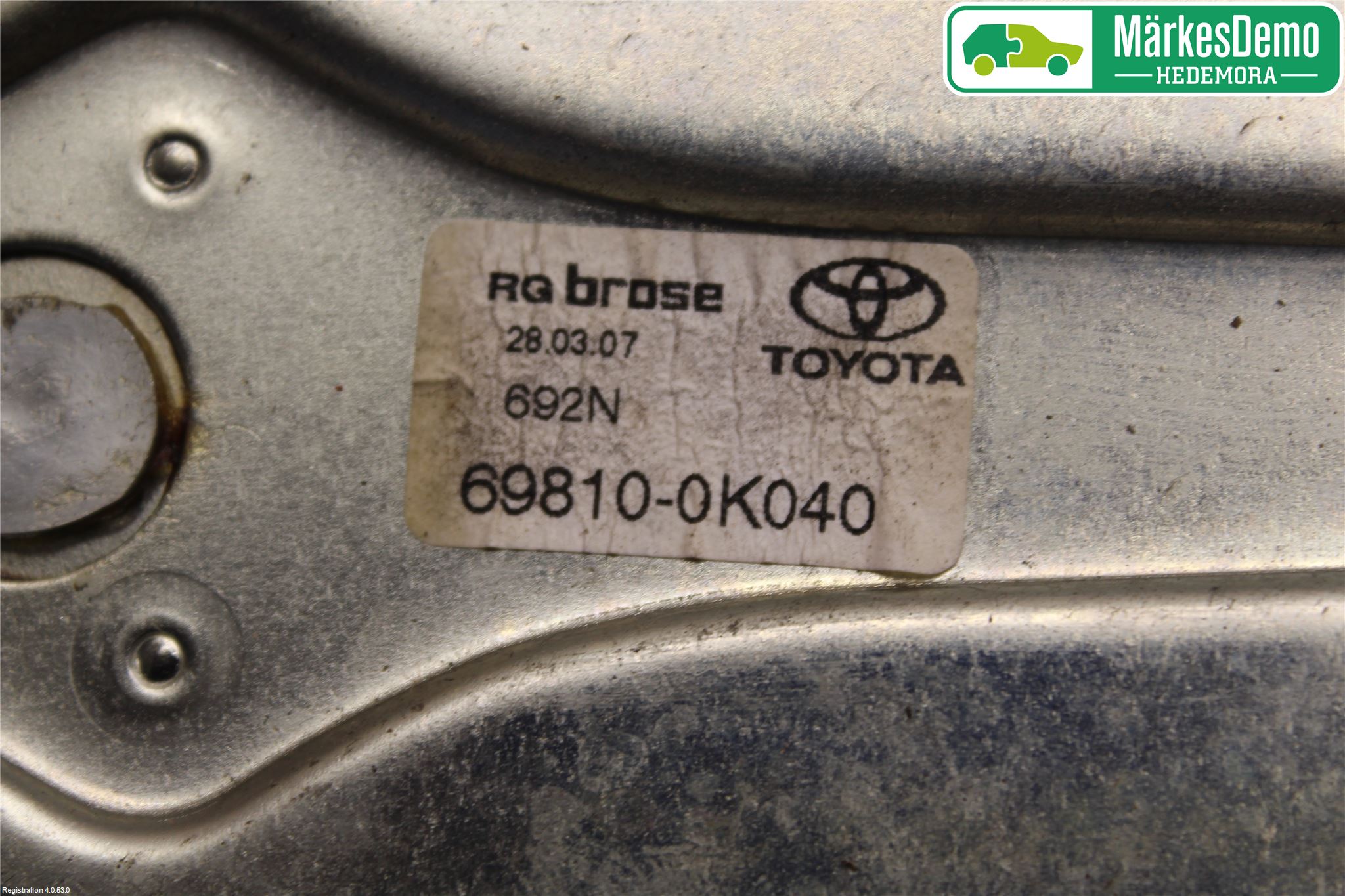 Toyota HILUX 05-16 Fönsterhiss El Kompl