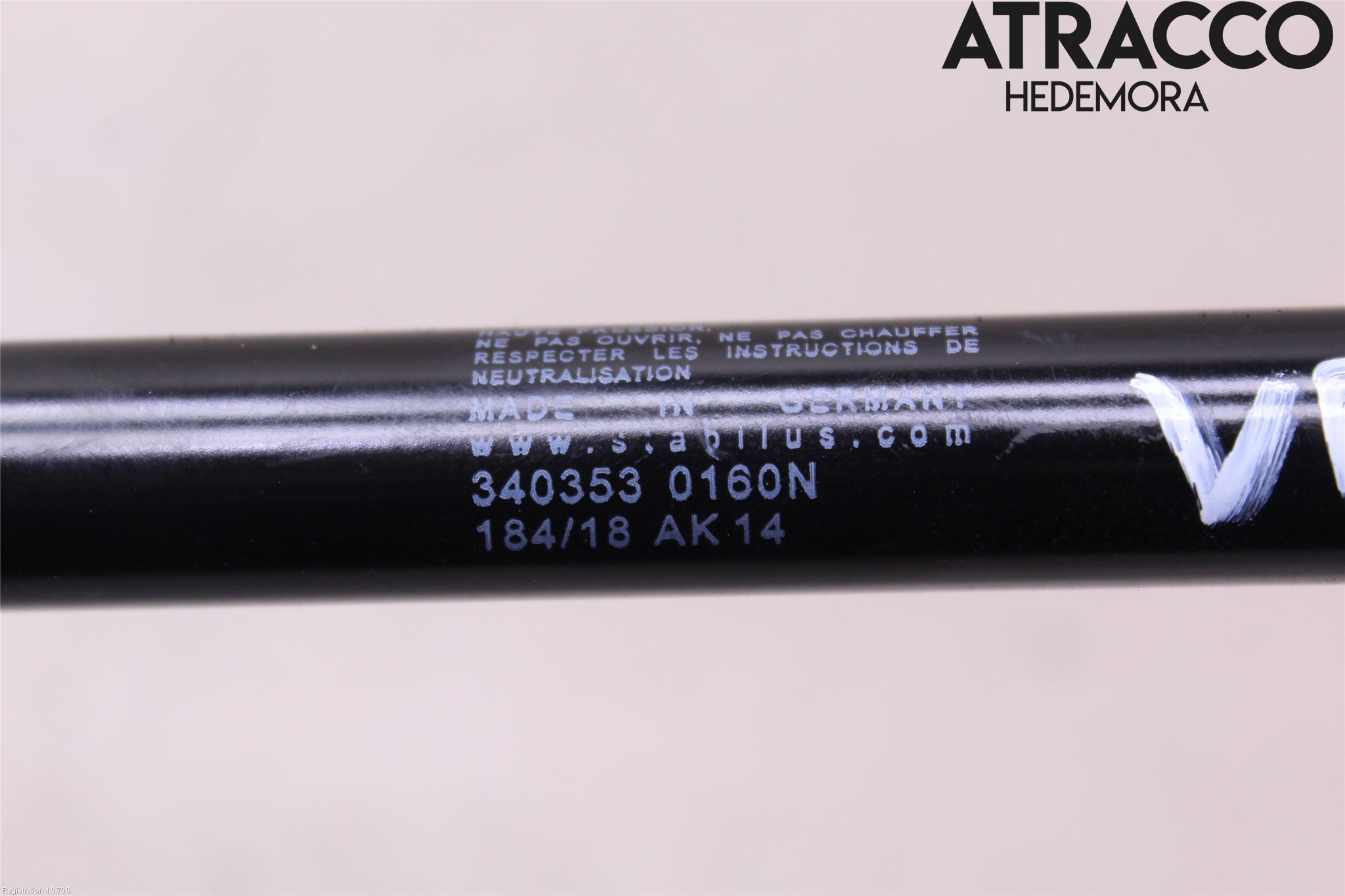 Mopedbil Ligier LIGIER JS 50 Gasfjäder Baklucka