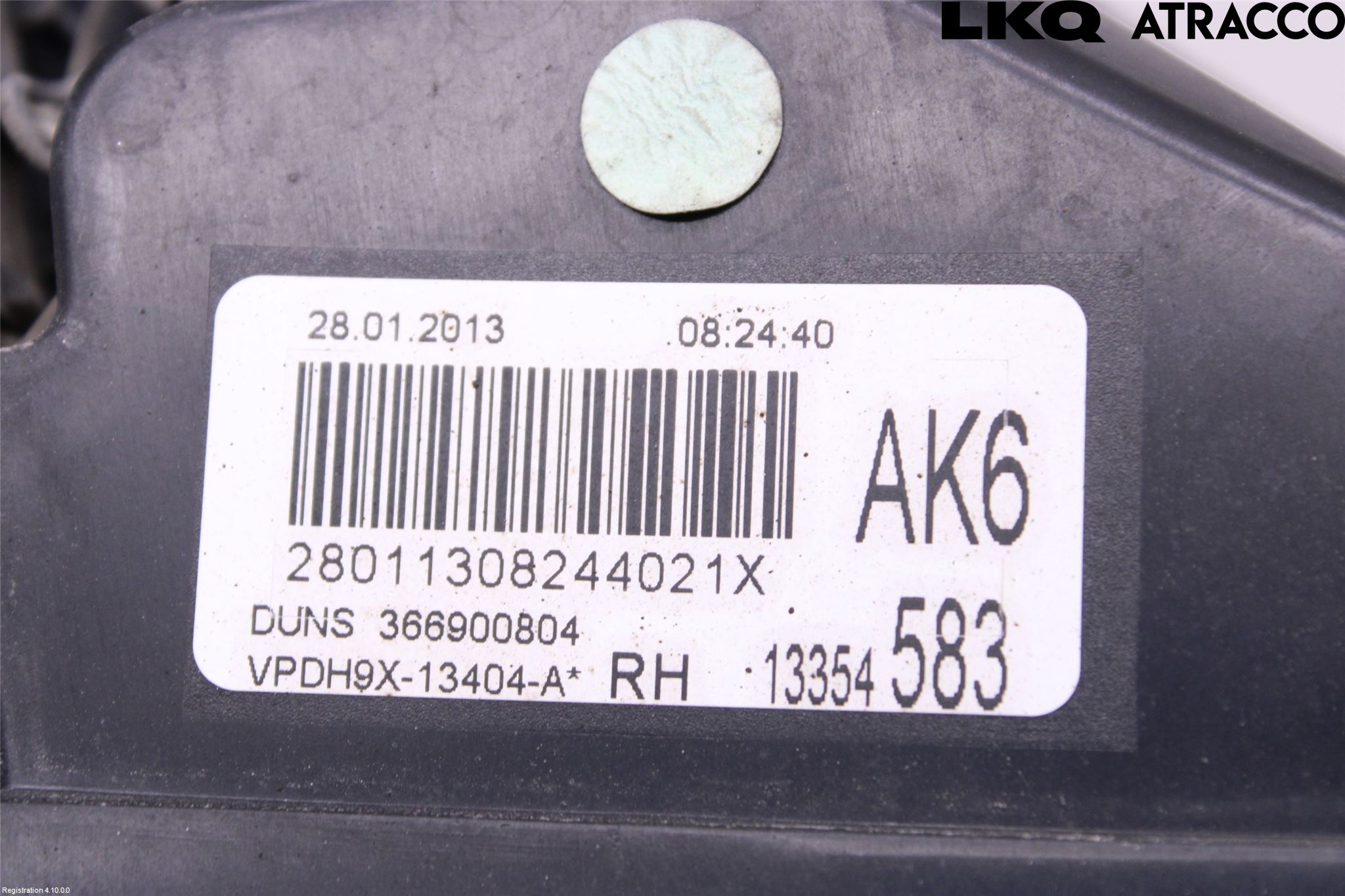 Opel ADAM 13-20 Bakljus Höger